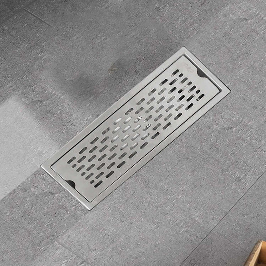 11.8 * 3.9 Inch Shower Drain Channel SS304 Floor Drain for Bathroom - Floor Trap - D&B Bathware