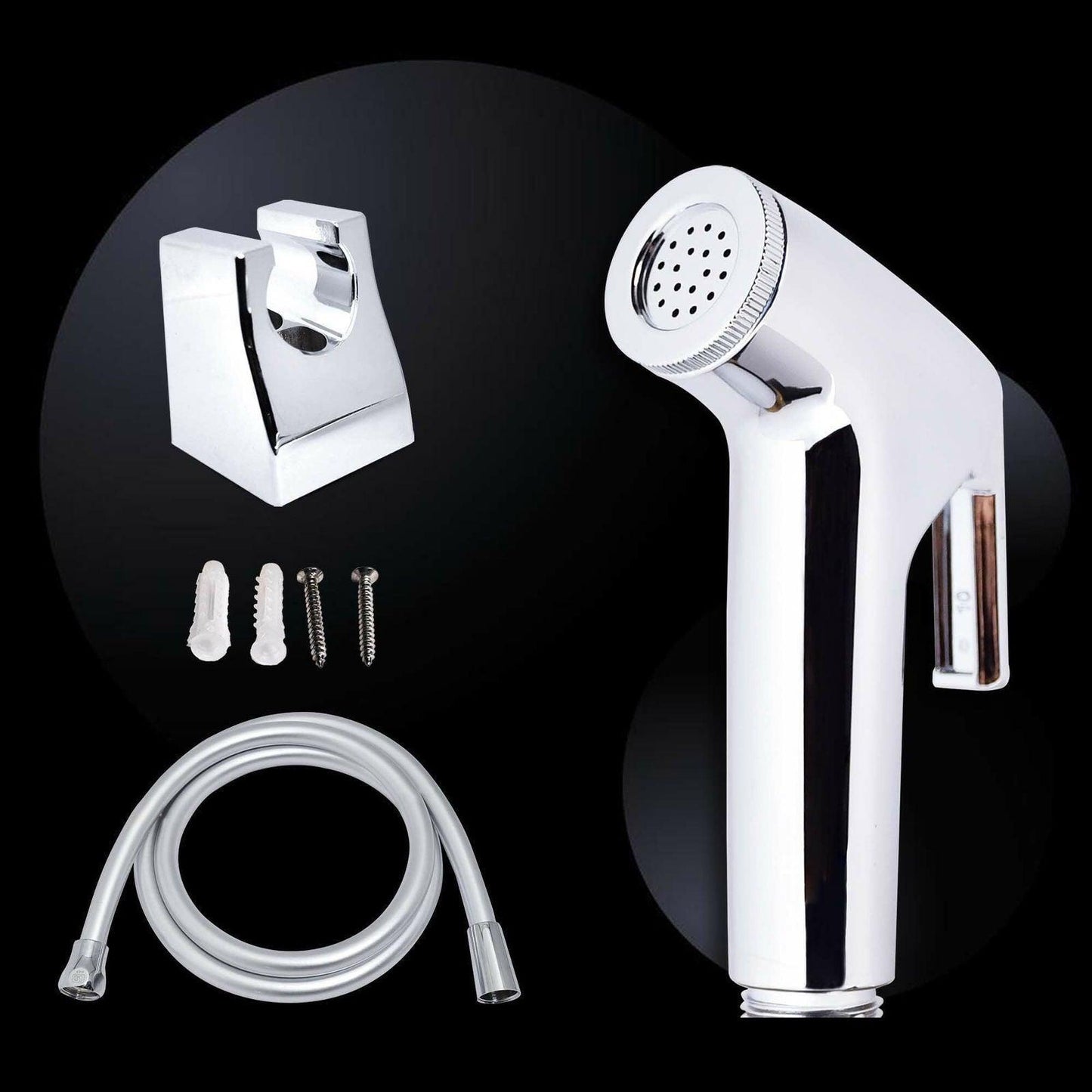 ABS Chrome Hygiene Gun Only- Modern Tap with Jet Spray for Bathroom Fittings - D&B Bathware