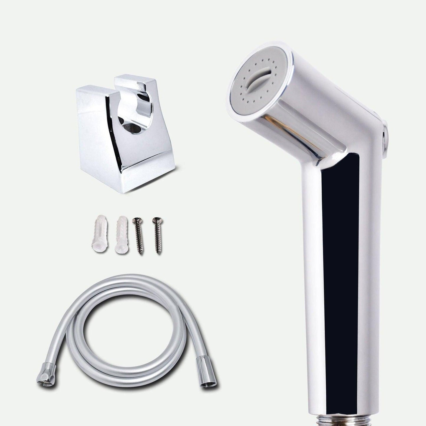 Abs Chrome Toilet Spray Hygiene Faucet with Hose and Holder DB-TLTHF6617 - D&B Bathware