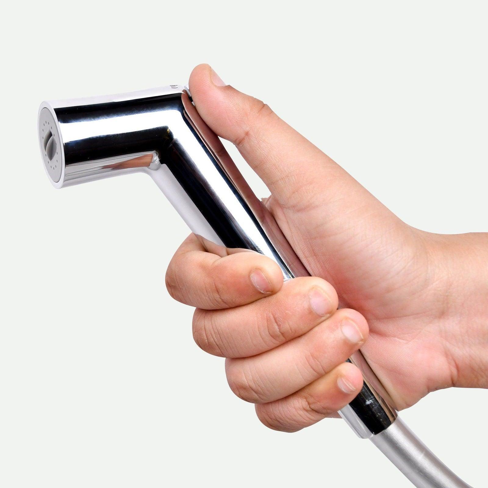 Abs Chrome Toilet Spray Hygiene Faucet with Hose and Holder DB-TLTHF6617 - D&B Bathware