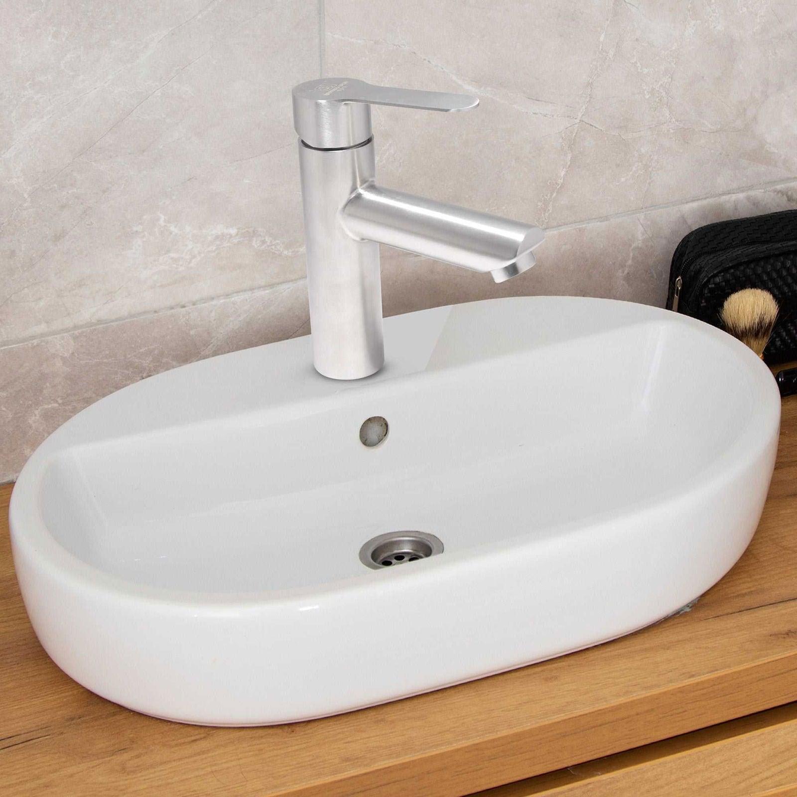 Artistic Designer Basin Mixer Tap - Modern Sink Mixer Tap for Bathroom & Kitchen Use - D&B Bathware