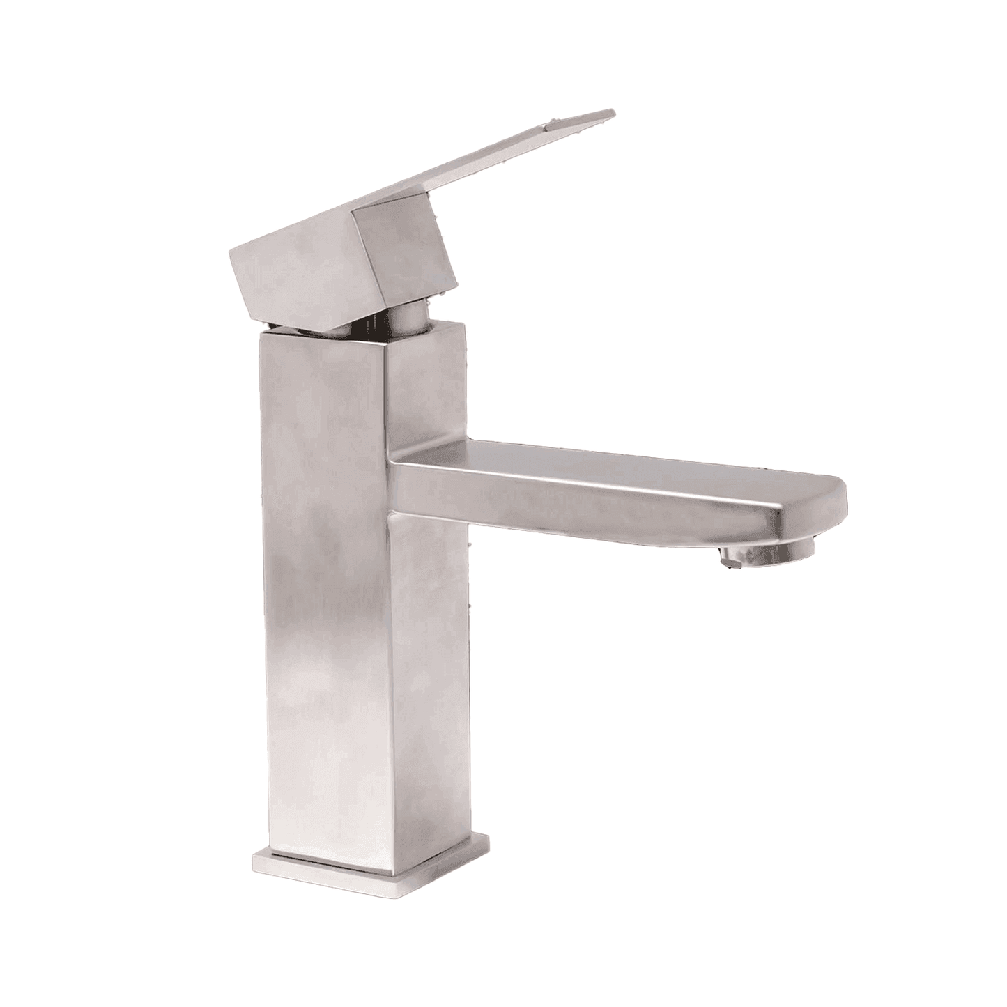 Artistic Designer Single Lever Basin Mixer Tap SUS 304 Matt Finish - D&B Bathware