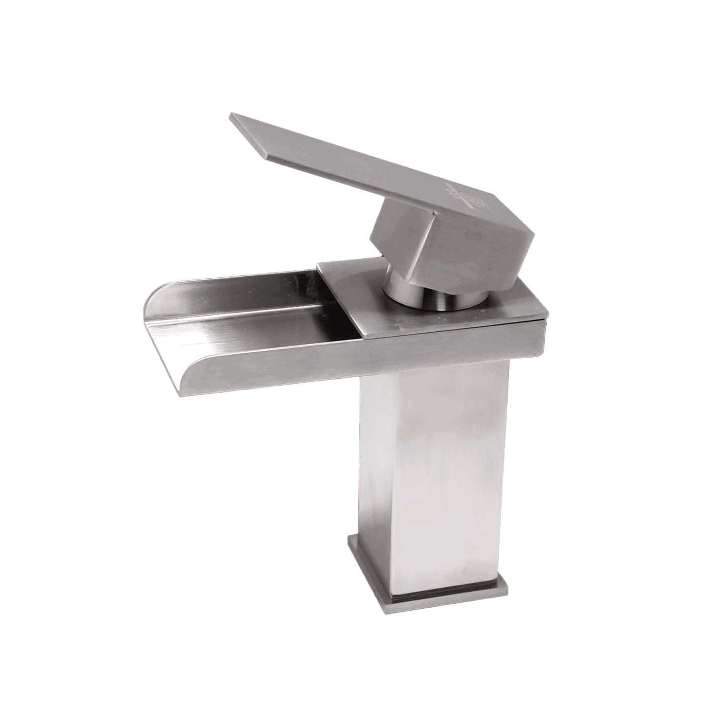 Artistic Designer Single Lever Basin Mixer Tap SUS 304 Matt Finish Faucet Ideal for Kitchen & Bathroom | Hole Diameter 60 mm | Open Hole Faucet (Short Boy) - D&B Bathware