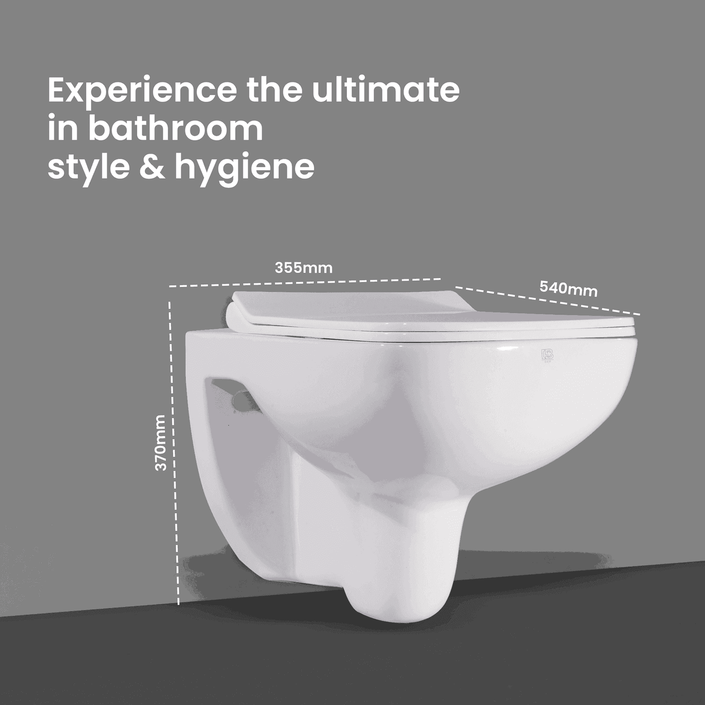 Bay Wall Hung Closet - Modern Wall Mounted Toilet Seat for Stylish Bathrooms - D&B Bathware