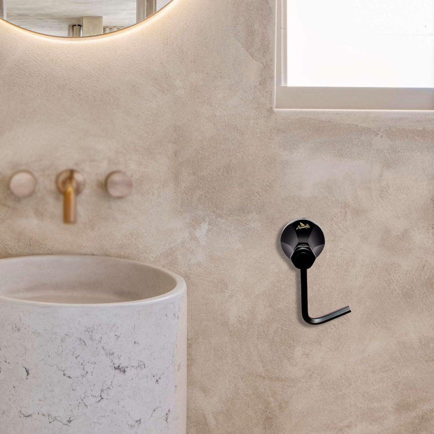 Black Coat Hook or Robe Hook for Bathroom Accessories – Stylish & Functional - D&B Bathware