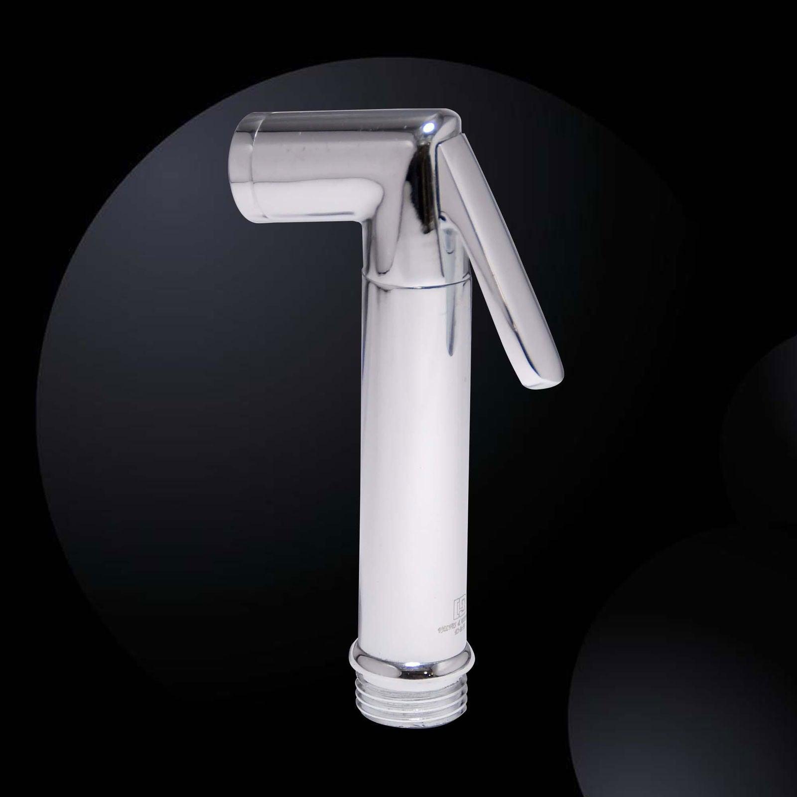 D&B BATHWARE Brass Toilet Spray with 1m Hose, Chrome Finish Jet Spray - D&B Bathware