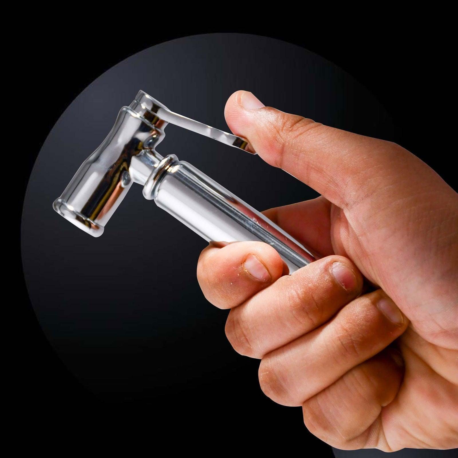 D&B BATHWARE Modern Brass Chrome Finish Jet Spray with Hose and Holder Hygiene Upgrade - D&B Bathware