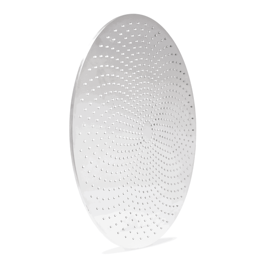 D&B Bathware Orbit Overhead Shower - Round Rain Shower Head | Slim Design | Ideal for Bathrooms | SUS 304 Grade | Chrome Finish - D&B Bathware