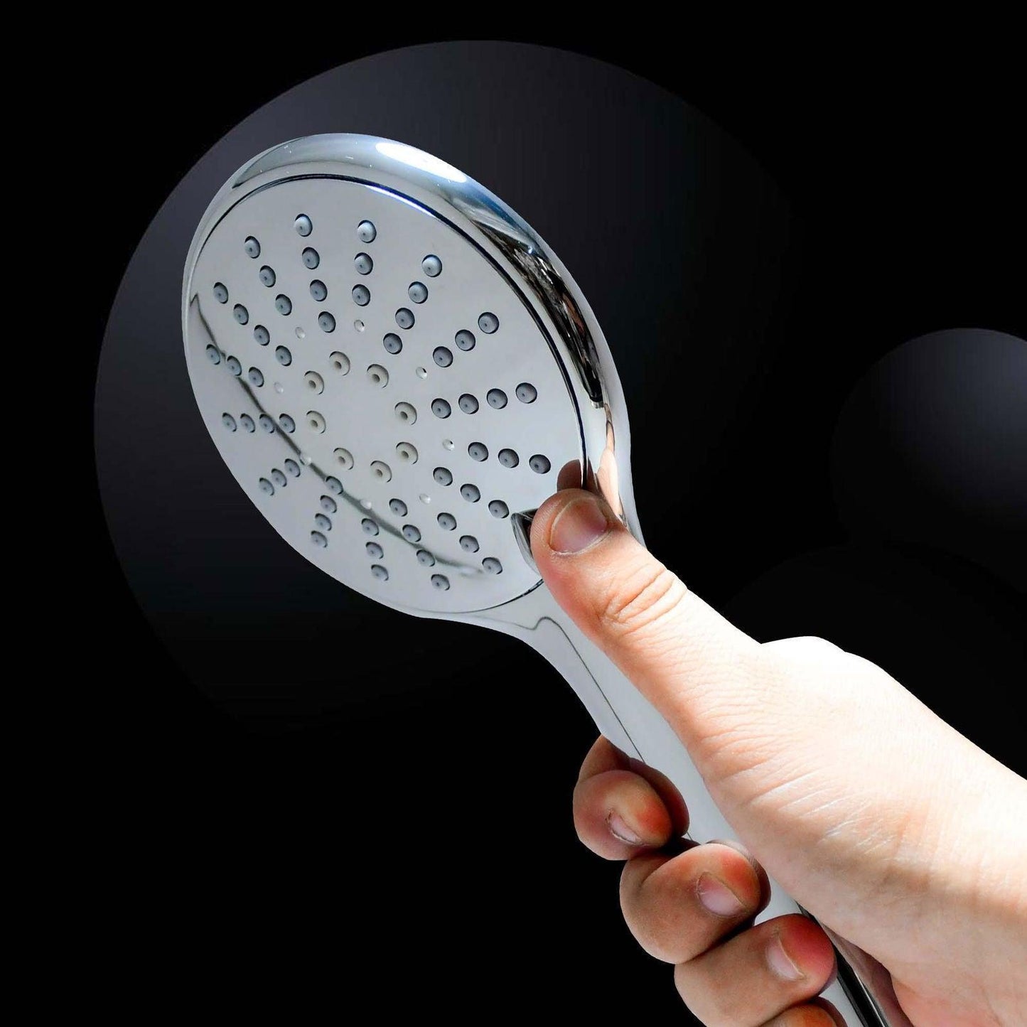 Dual Functional Hand Shower With 1.5 mtr SS Pipe And Wall Hook Shower Head - D&B Bathware