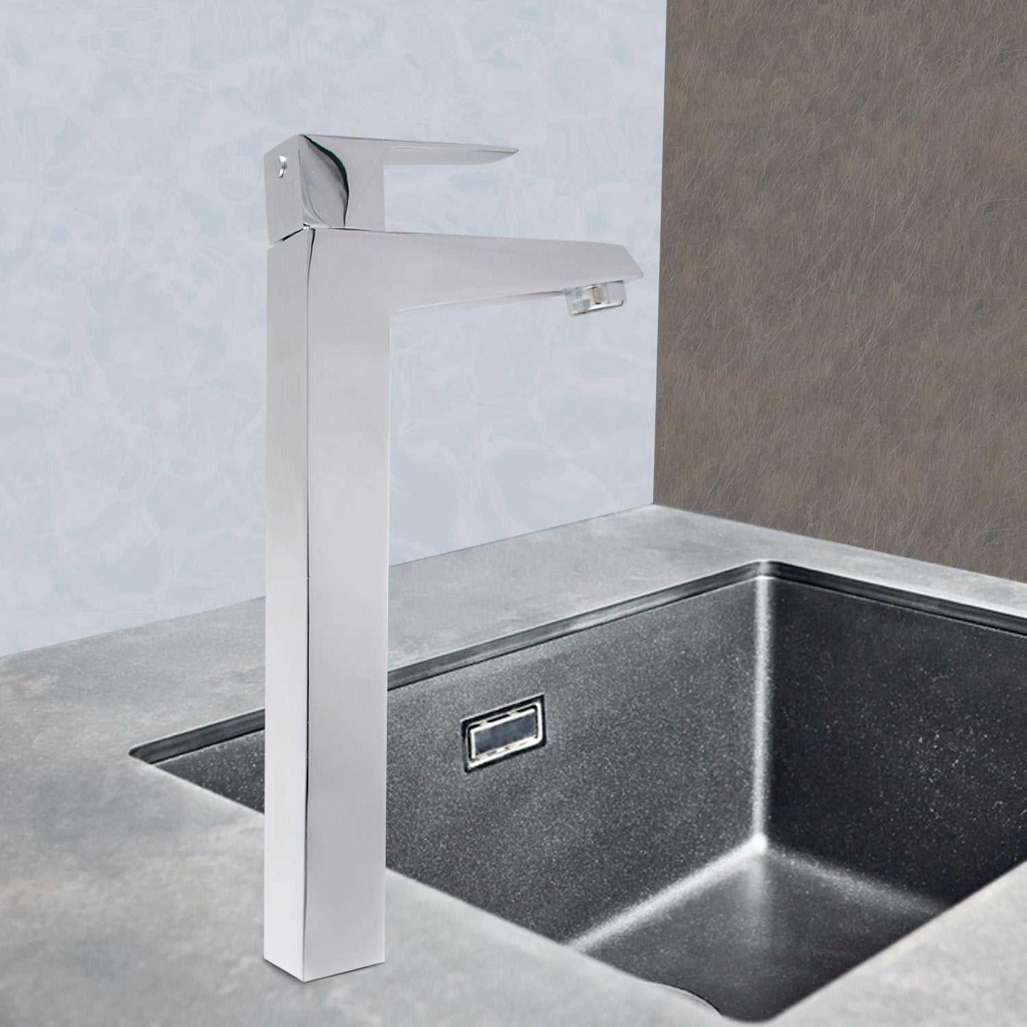 ENIGMA Brass Extended Tall Pillar Cock Tap 11.8"Inch - Wash Basin/Sink High Flow - D&B Bathware