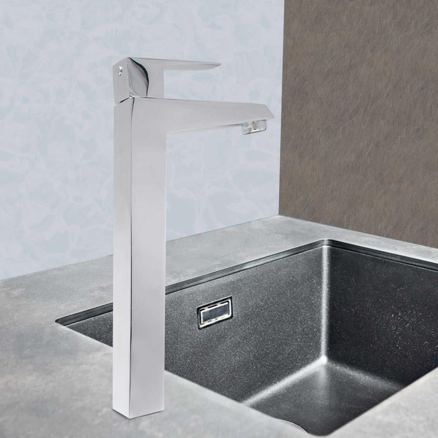 ENIGMA Brass Extended Tall Pillar Cock Tap 11.8"Inch - Wash Basin/Sink High Flow - D&B Bathware