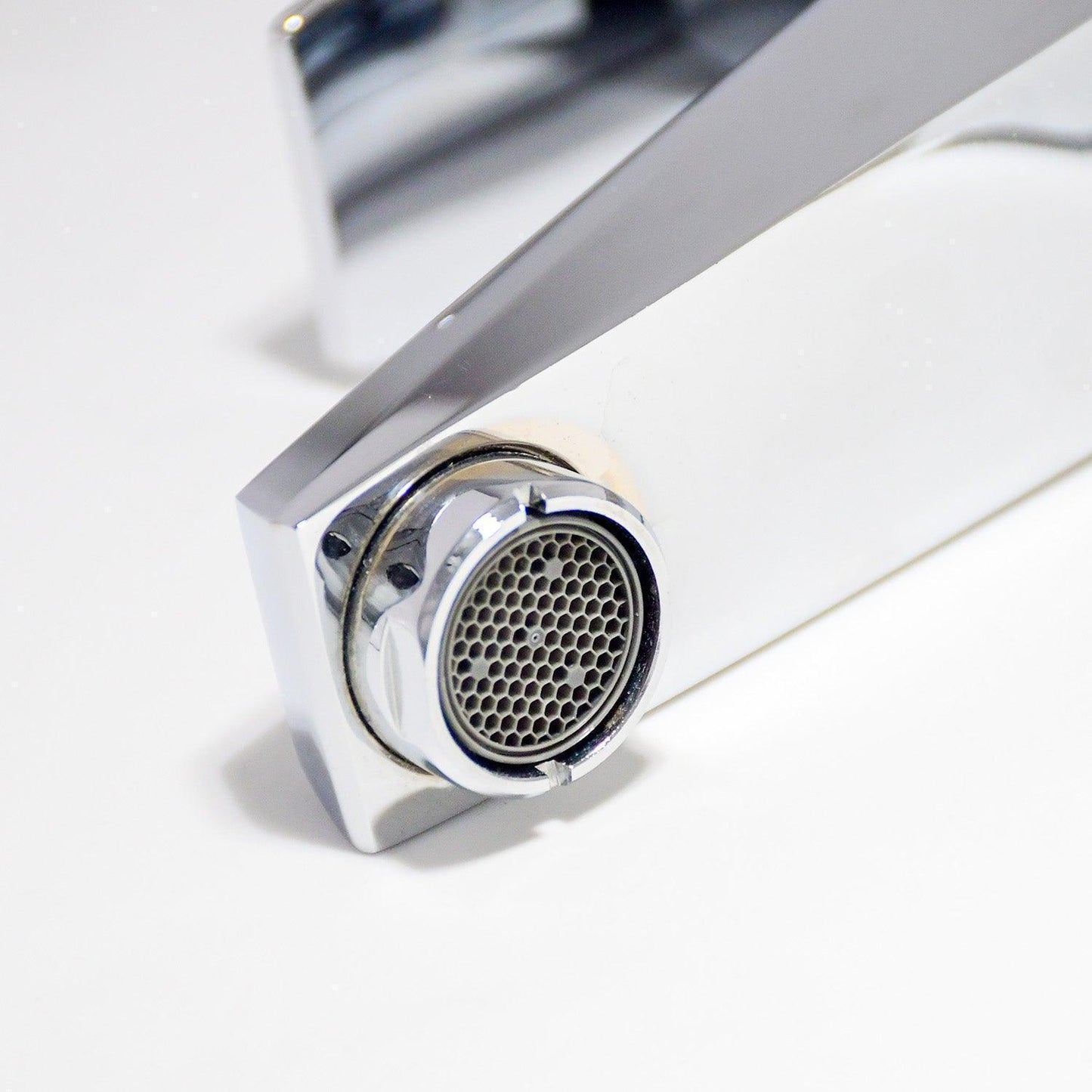 ENIGMA Brass Short Boy Basin Mixer Tap - Form Flow Tap Ideal for Bath & Kitchen - D&B Bathware