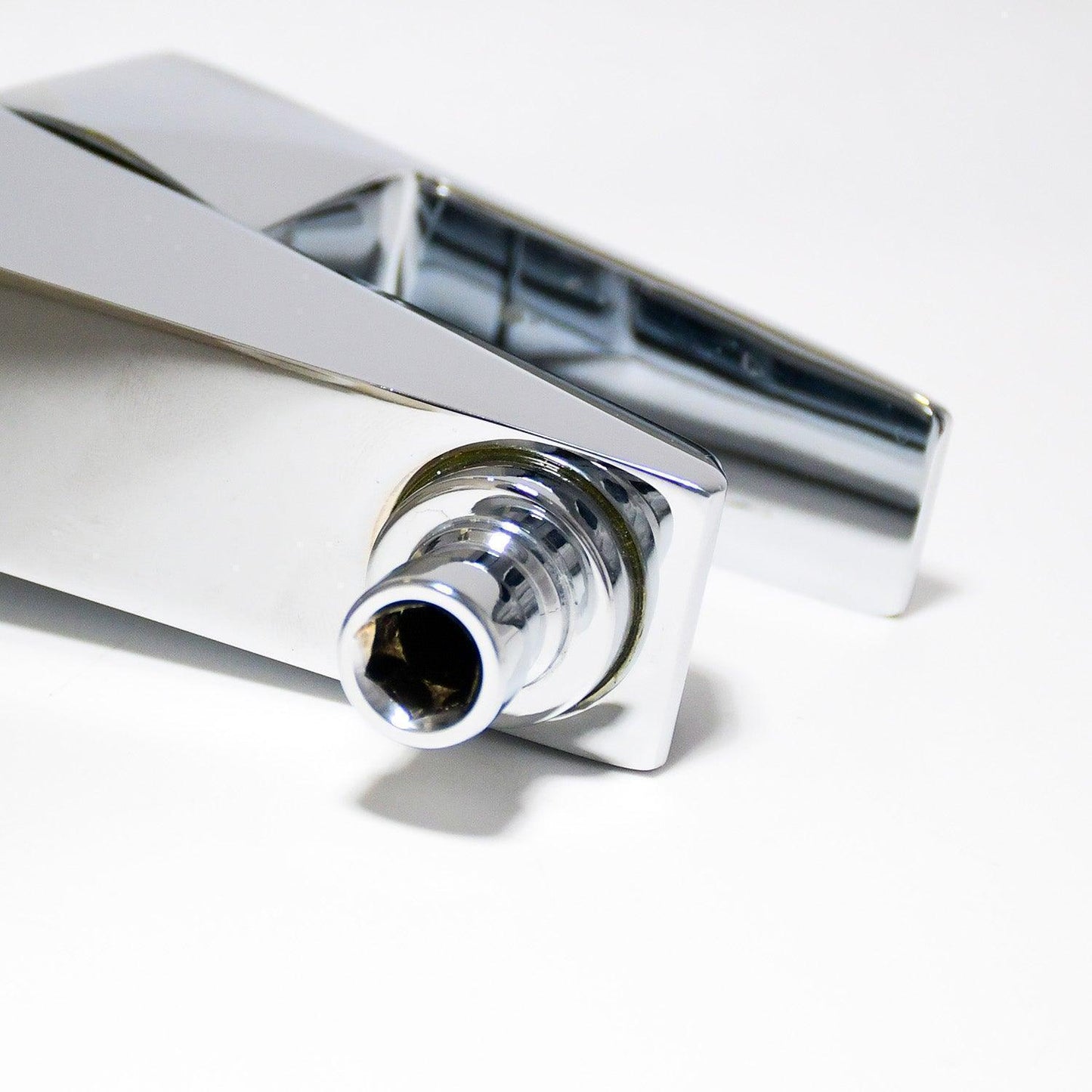 ENIGMA Brass Washing Machine Tap Chrome Finish Bib Cock, High Flow With Flange - D&B Bathware