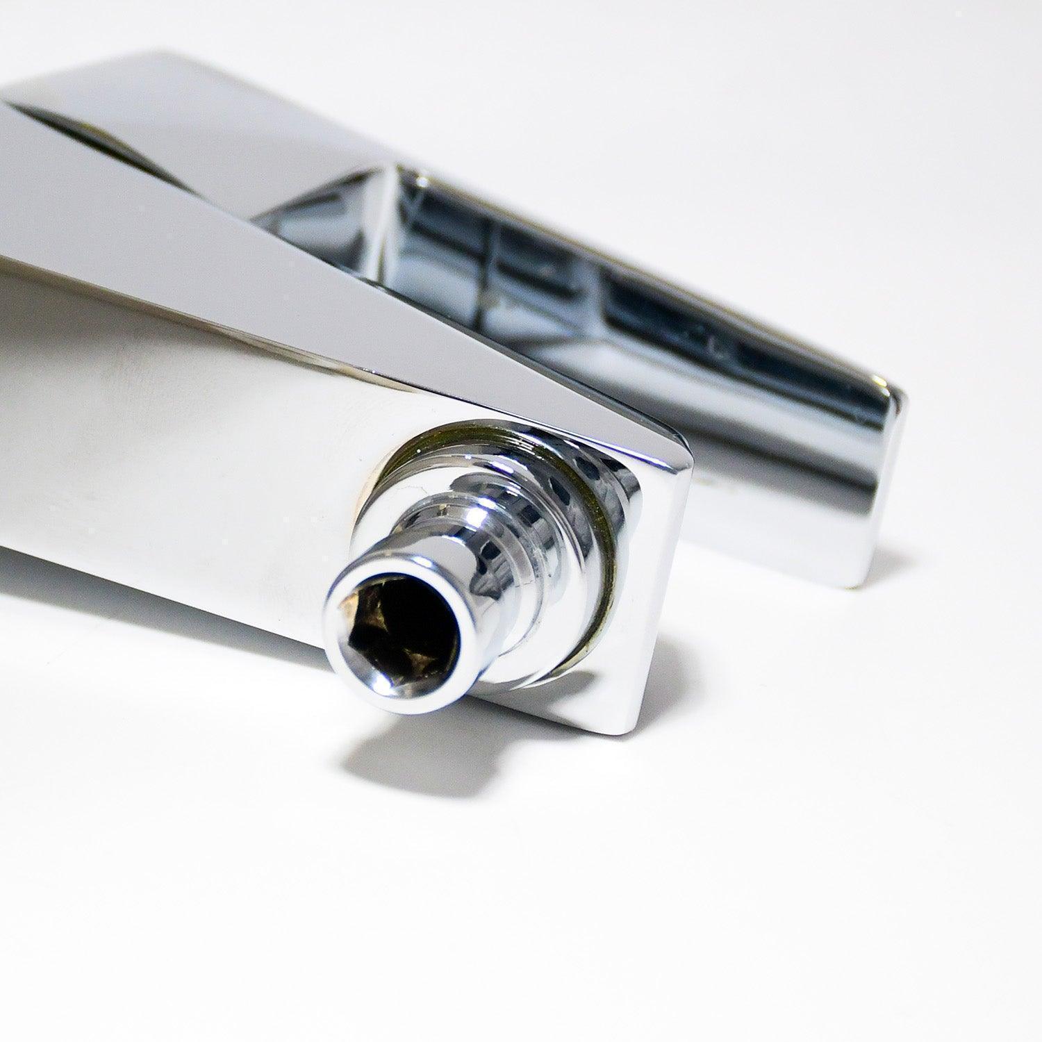 ENIGMA Brass Washing Machine Tap Chrome Finish Bib Cock, High Flow With Flange - D&B Bathware