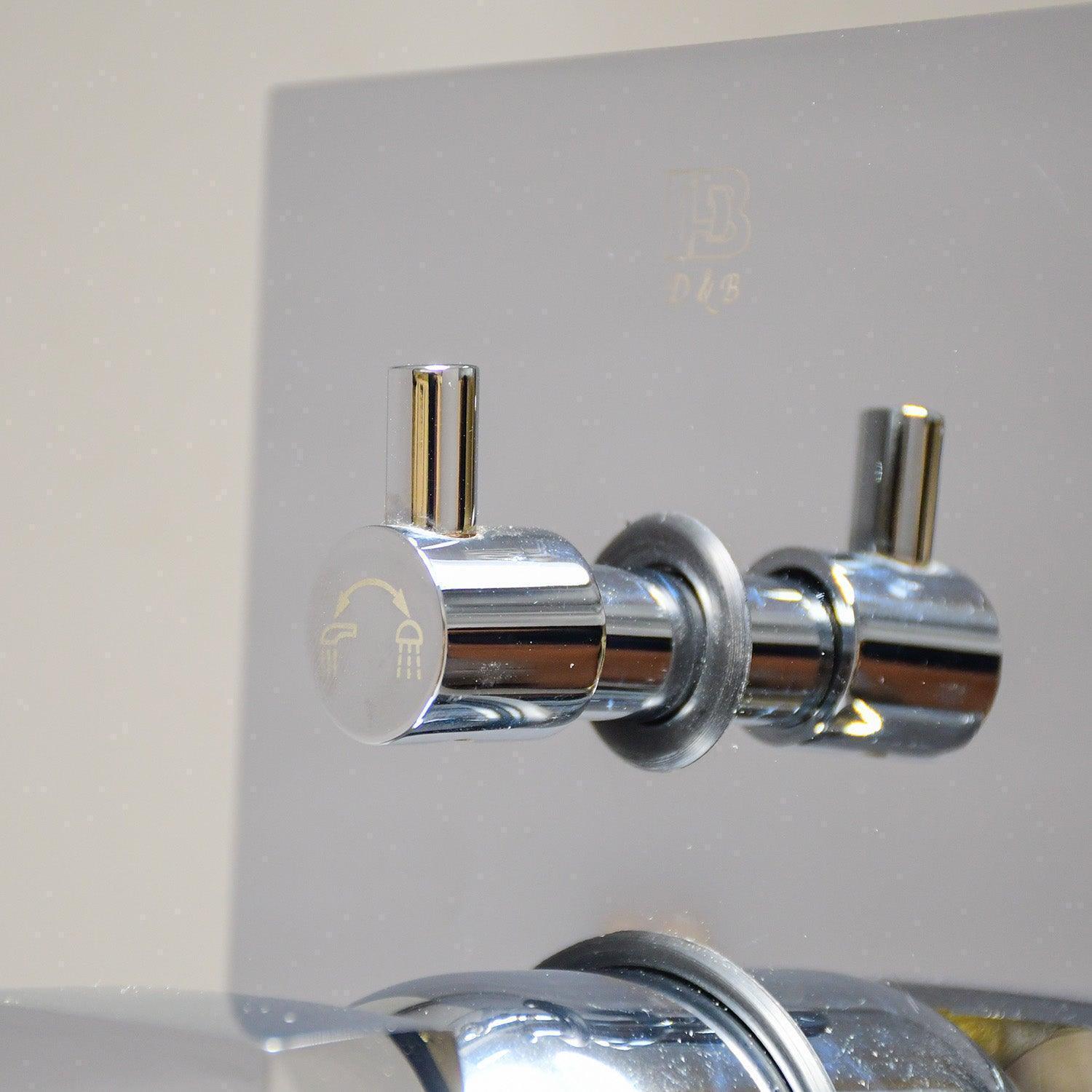 ENIGMA Full Brass Single Lever 2 Inlet Upper Parts High Flow Diverter 46mm - D&B Bathware
