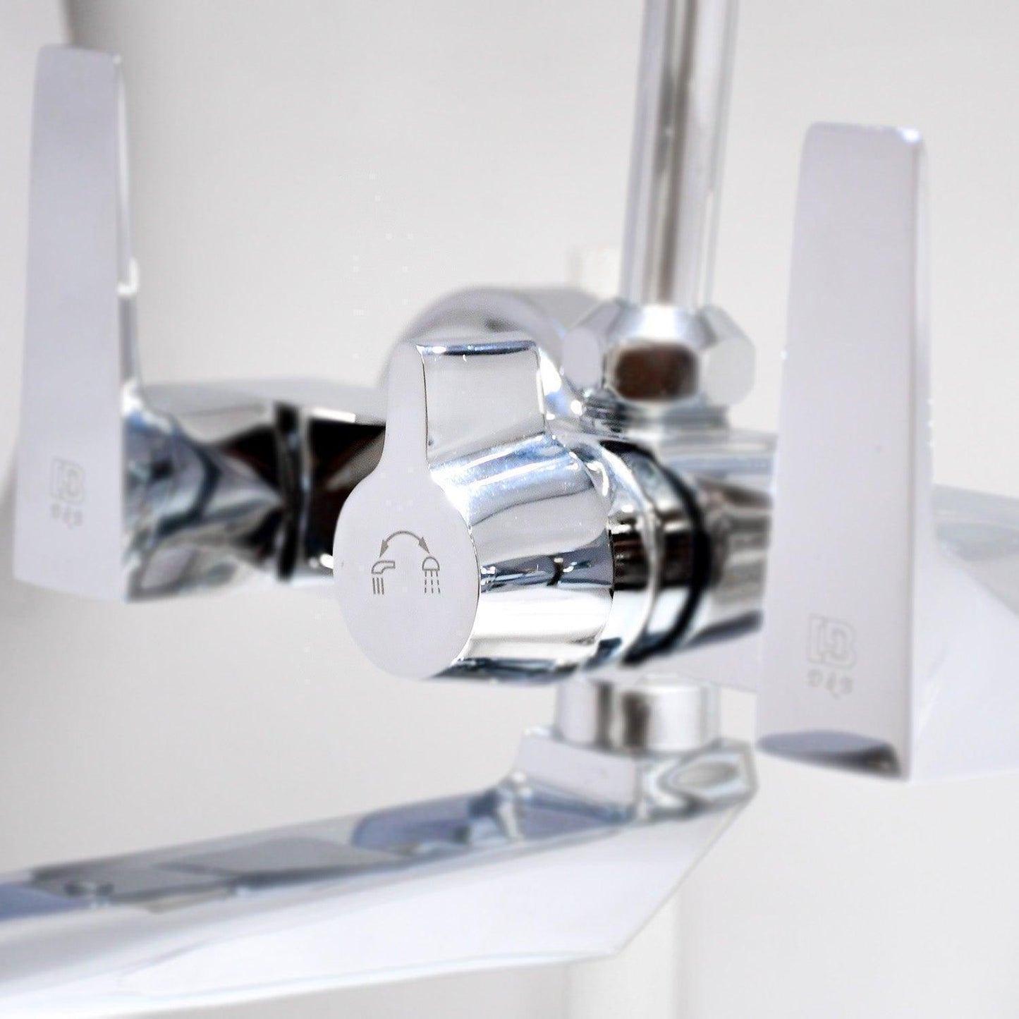 ENIGMA High Quality Brass 2in1 Wall Mixer with-L Bend Tap Ideal For Bathroom Mixer - D&B Bathware