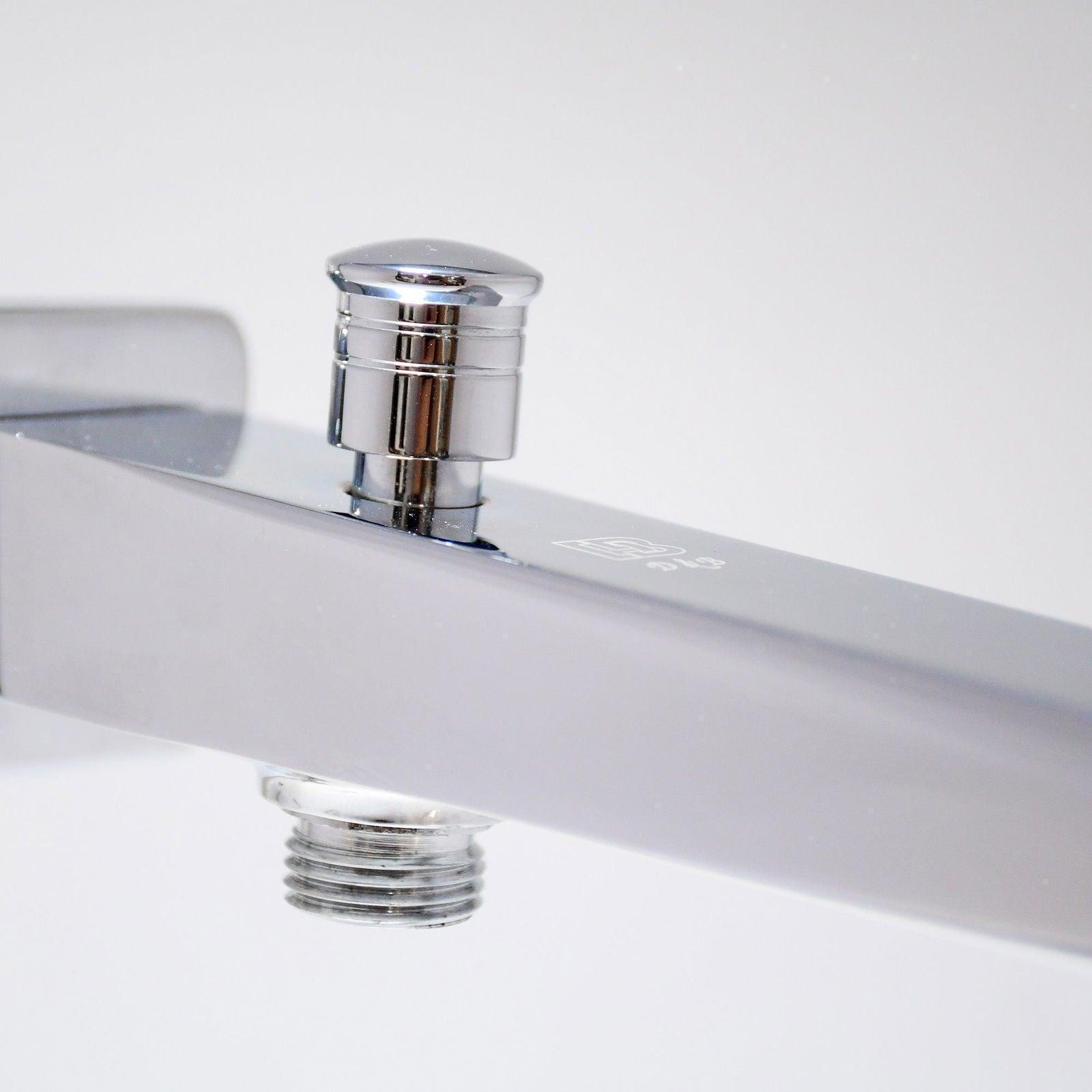 ENIGMA Tip-Ton High-Flow Brass Bath Spout Tub Filler Tap Ideal for Bathroom - D&B Bathware