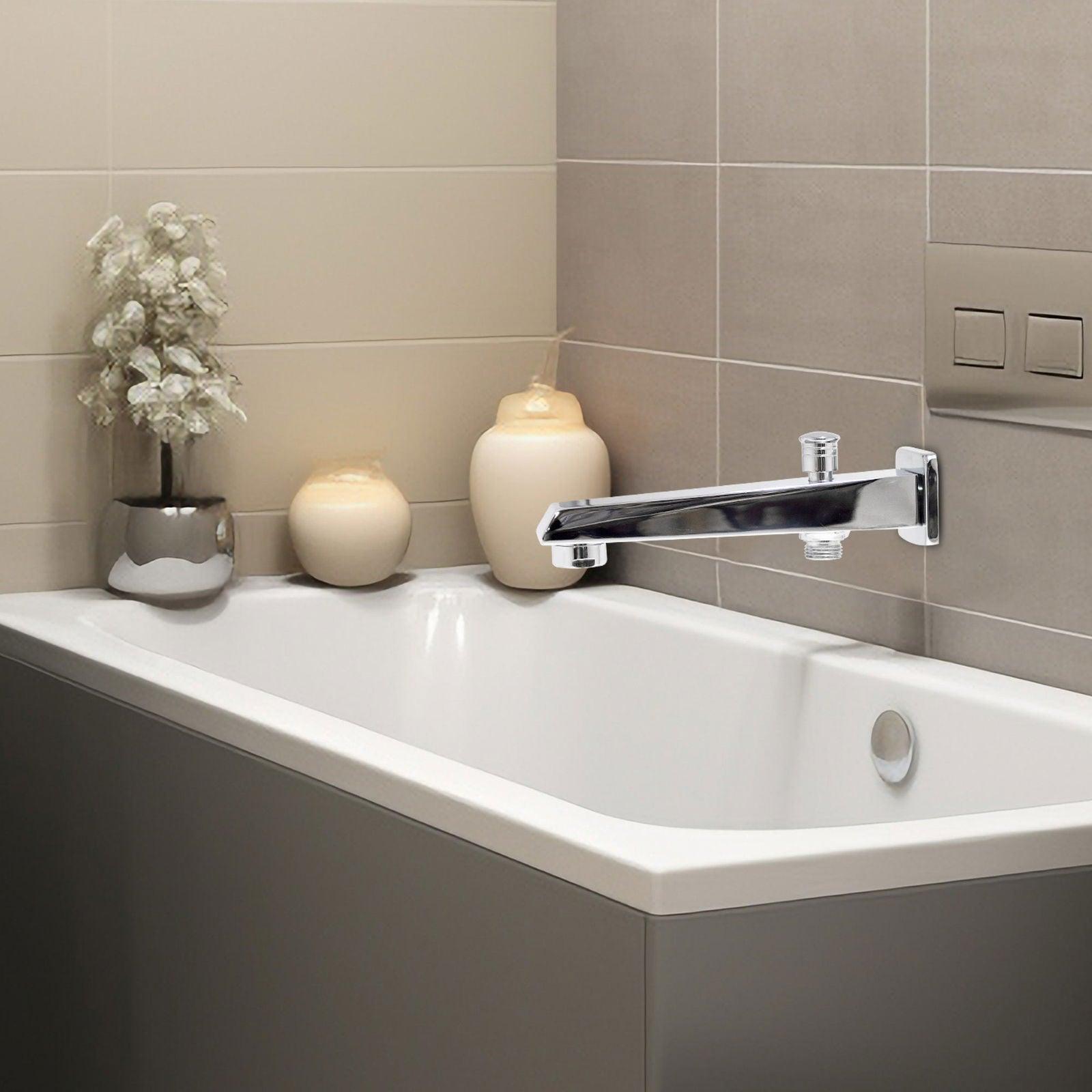 ENIGMA Tip-Ton High-Flow Brass Bath Spout Tub Filler Tap Ideal for Bathroom - D&B Bathware