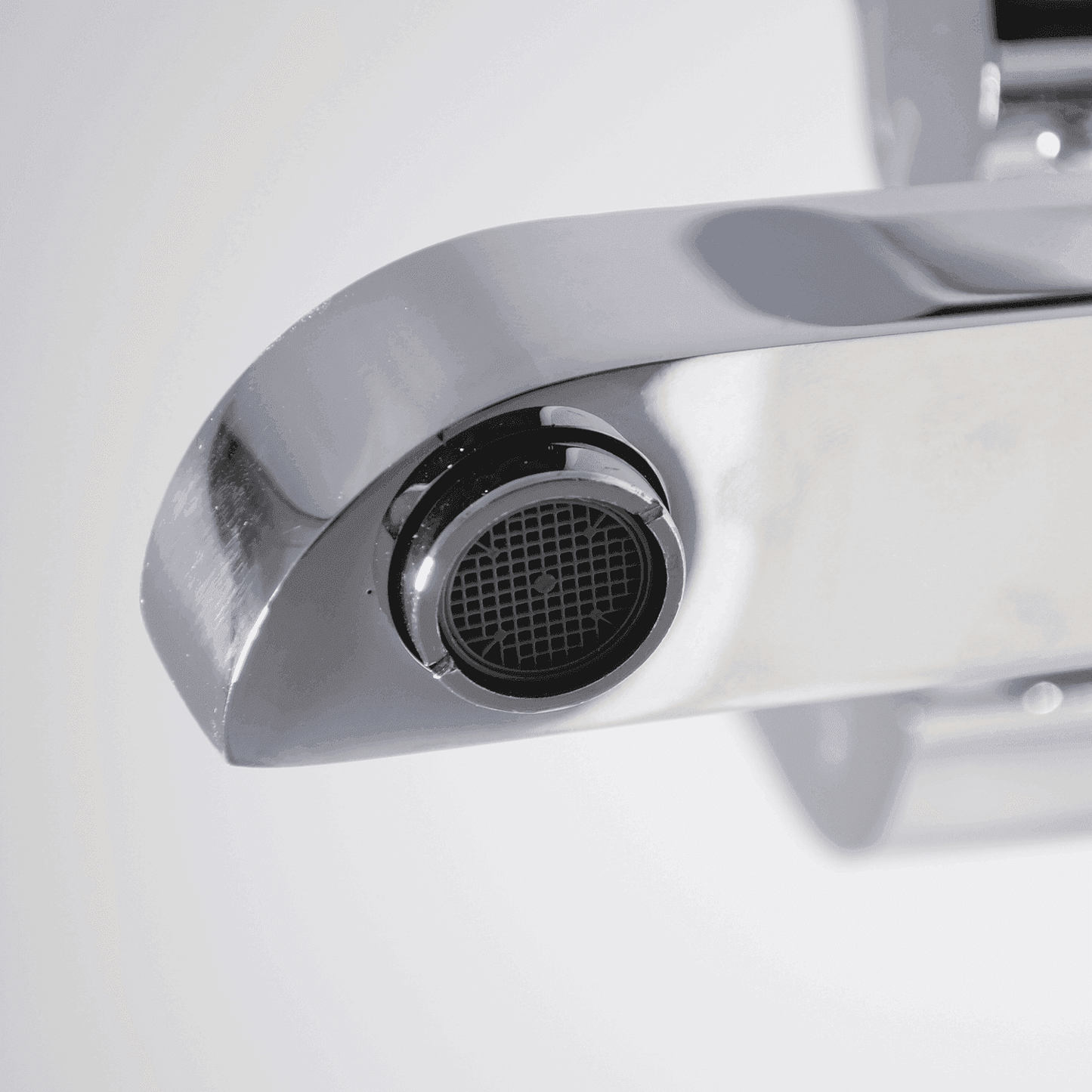 Full Brass 2in1 Wall Mixer with L-Bend Tap Ideal For Bathroom Mixer Wall Mixer Faucet (Wall Mount Installation Type) - D&B Bathware