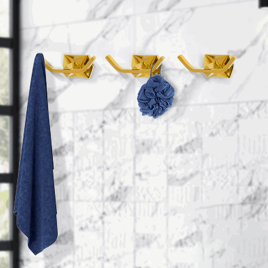 Gloria Series Gold Coat Hook/Robe Hook - Elegant Bathware for Luxurious Bathrooms - D&B Bathware