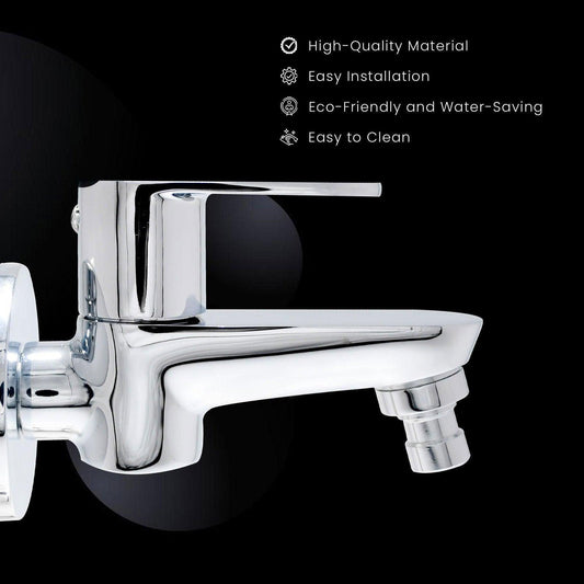 IVANO High Flow Washing Machine Brass Tap For Bathroom and Kitchen with Flange - D&B Bathware