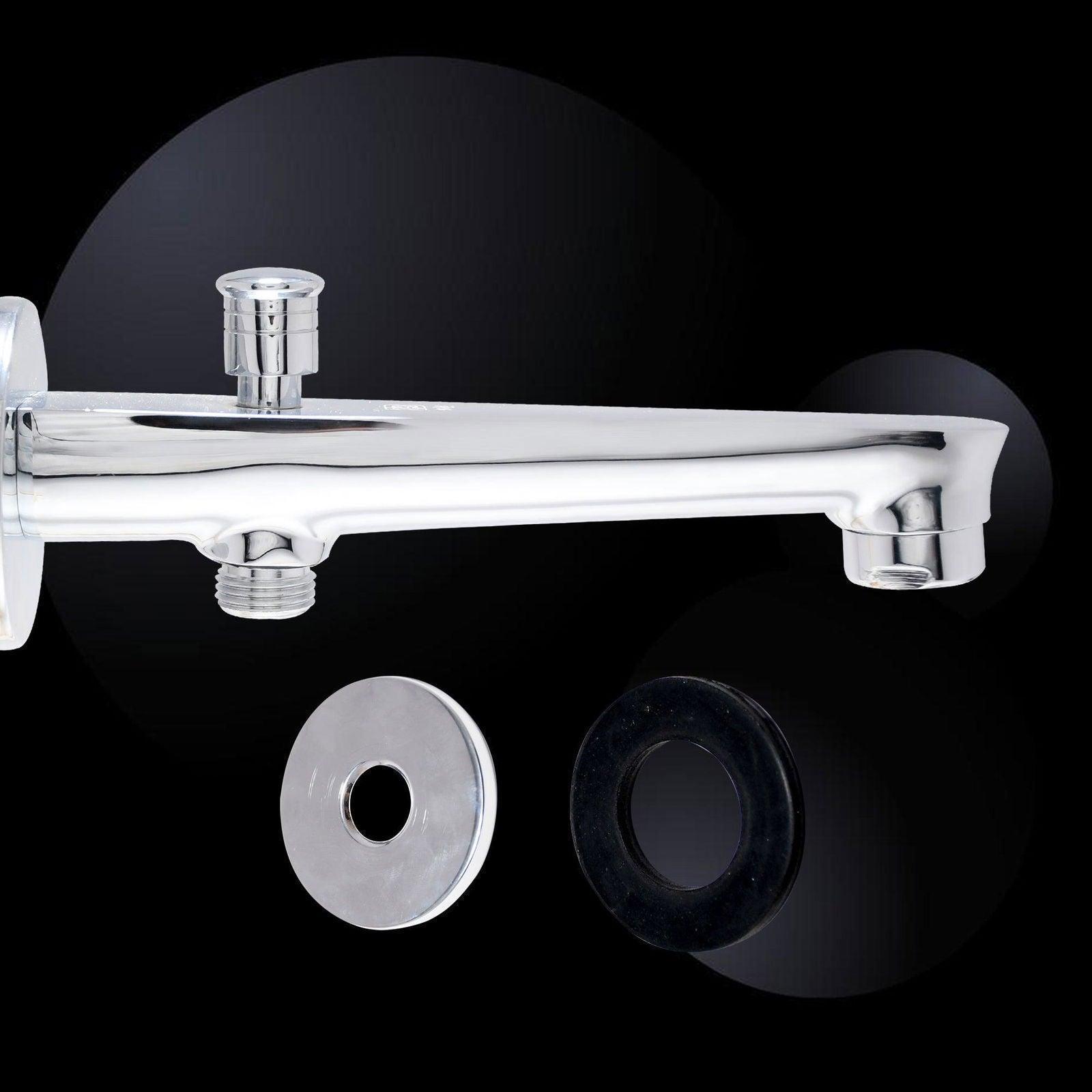 IVANO Tip-Ton High-Flow Brass Bath Spout Tub Filler with Flange Premium Design - D&B Bathware