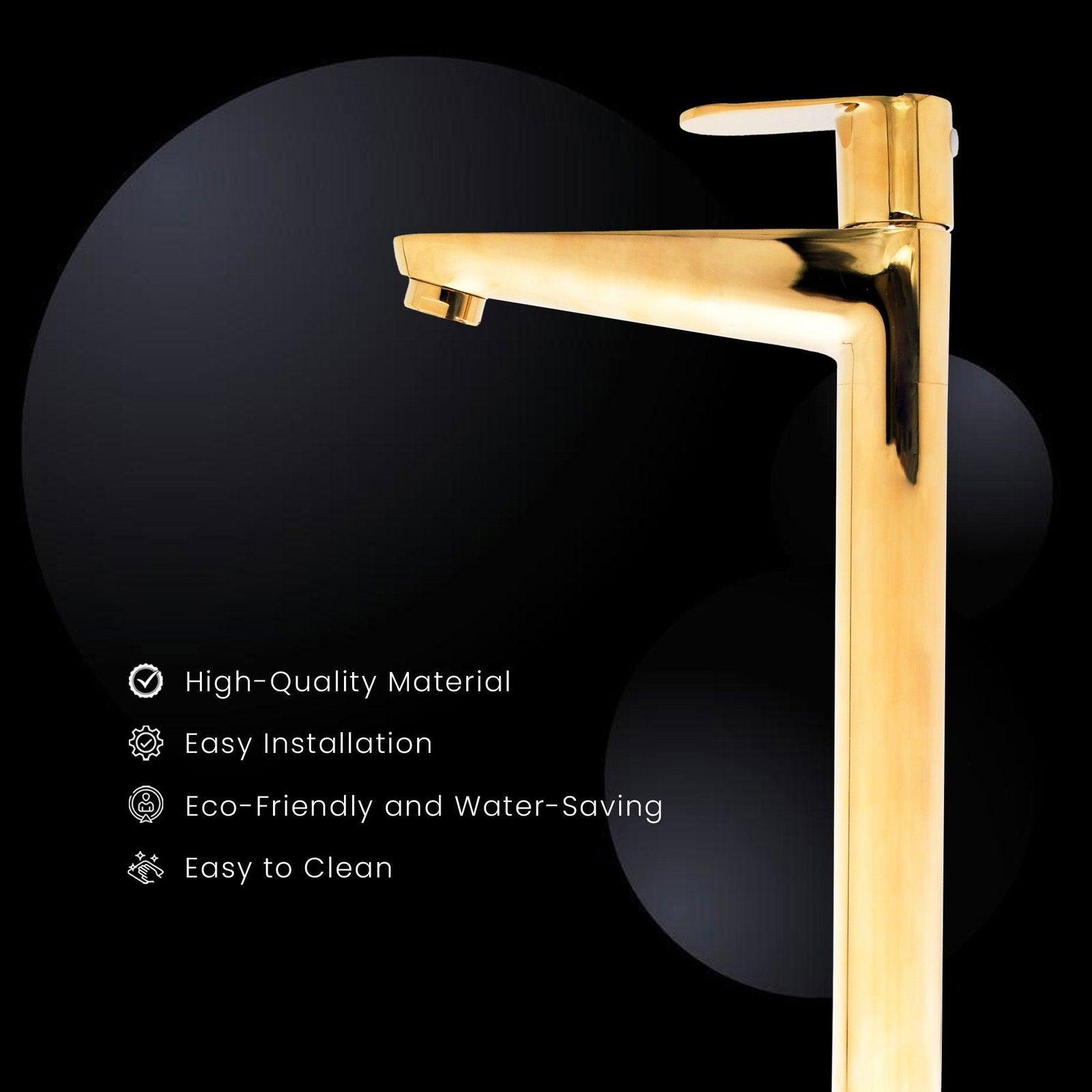 Ivano Extended Tall Pillar Tap – Premium 1060g Faucet for Modern Kitchens & Bathrooms - D&B Bathware