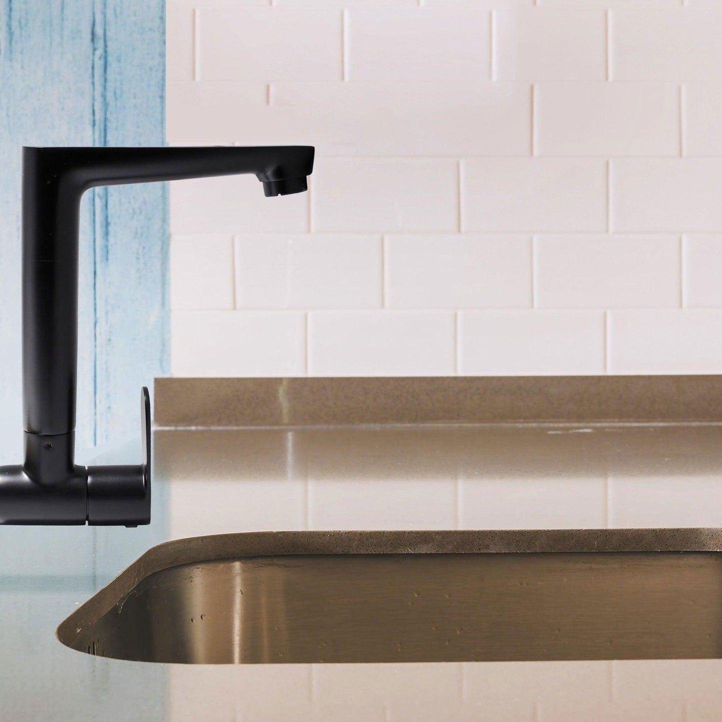 Ivano Sink Cock Black – Durable & Stylish Faucet for Modern Kitchens and Bathrooms - D&B Bathware