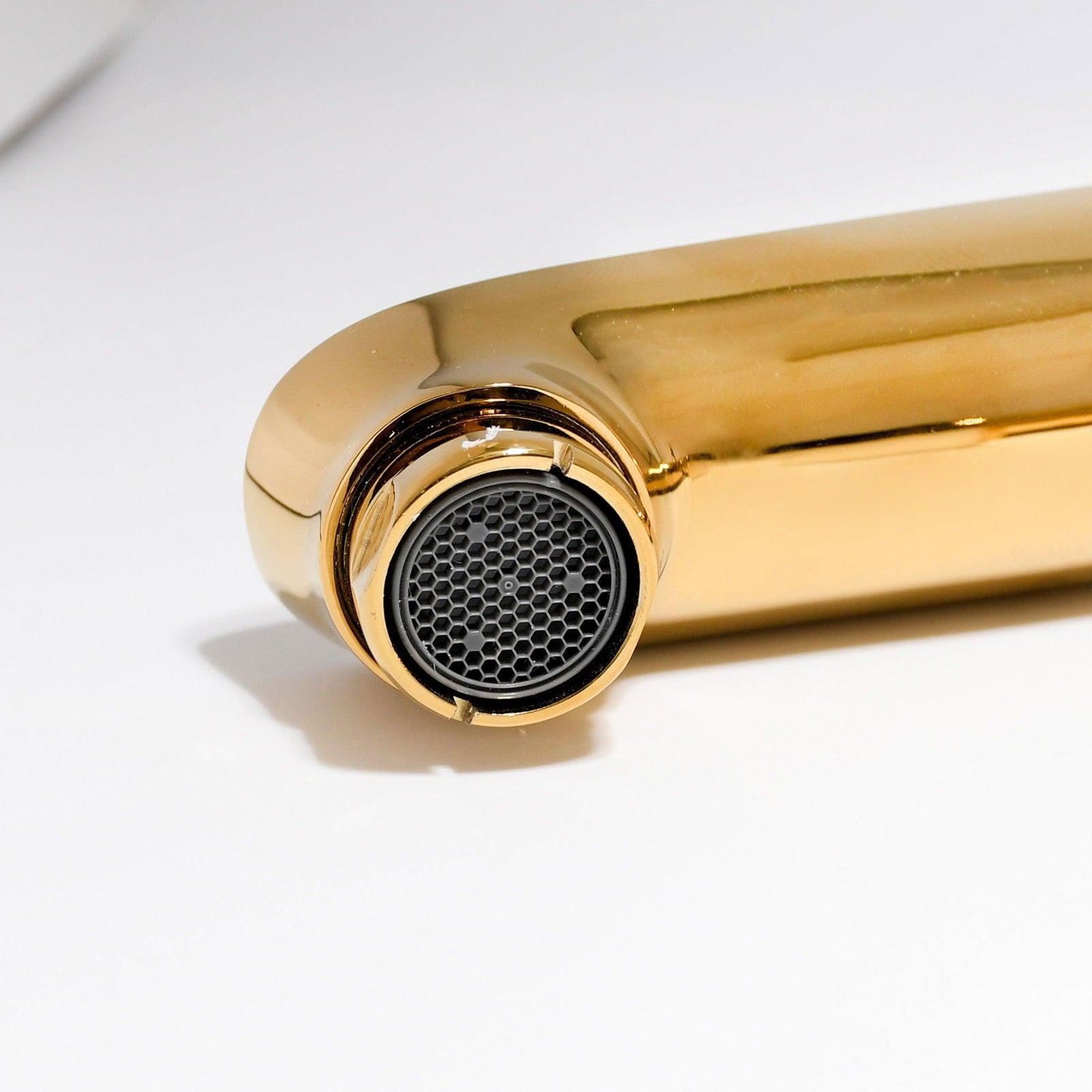 Ivano Sink Cock Gold – Premium 1080g Kitchen & Bathroom Tap - D&B Bathware