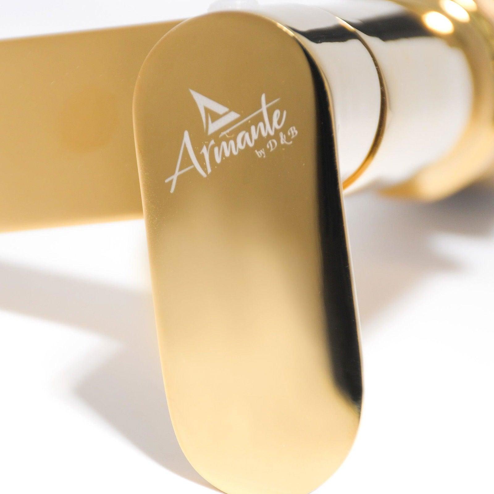 Ivano Sink Cock Gold – Premium 1080g Kitchen & Bathroom Tap - D&B Bathware