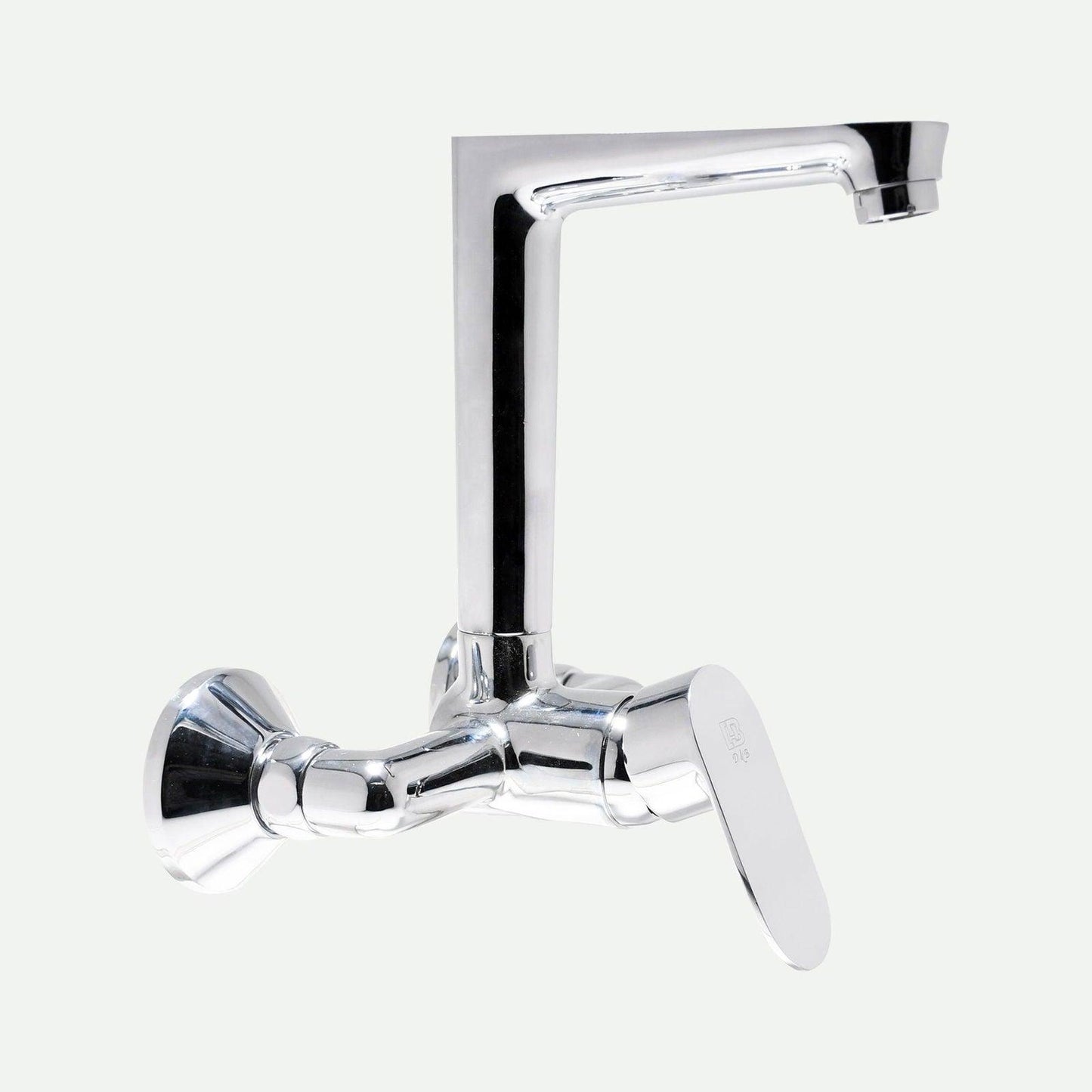 Kitchen Sink Mixer Single Lever Wall Mounted (Brass Spout) | Premium Wall-Mounted Faucet for Kitchens - D&B Bathware