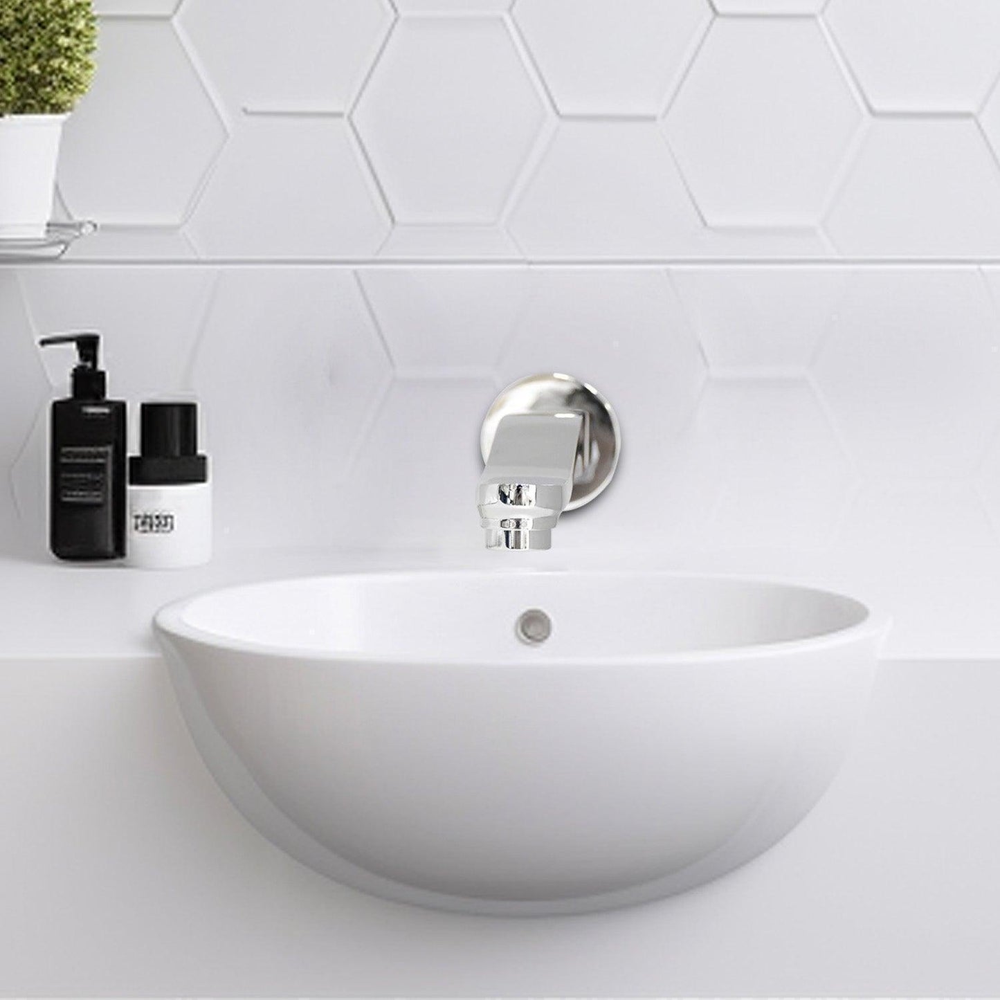 LAZZARO BATH SPOUT PLAIN - D&B Bathware