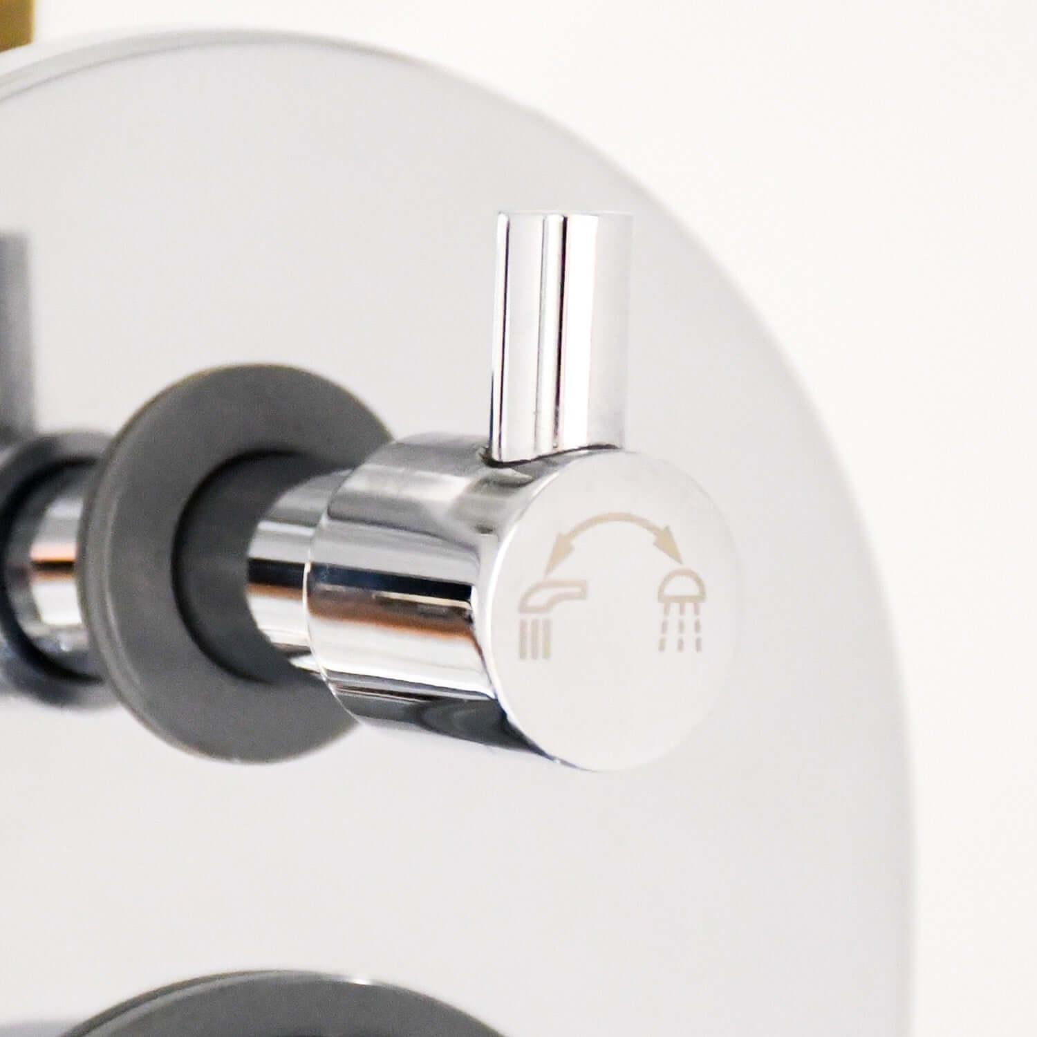 LAZZARO UPPER PARTS HIGH FLOW DIVERTER 46 MM - D&B Bathware