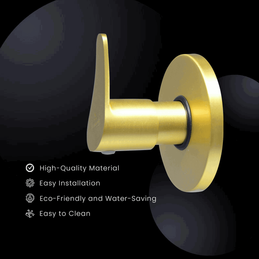 Lazzaro Brushed Concealed Upper Part - Premium Plumbing Solution for Sleek Design - D&B Bathware