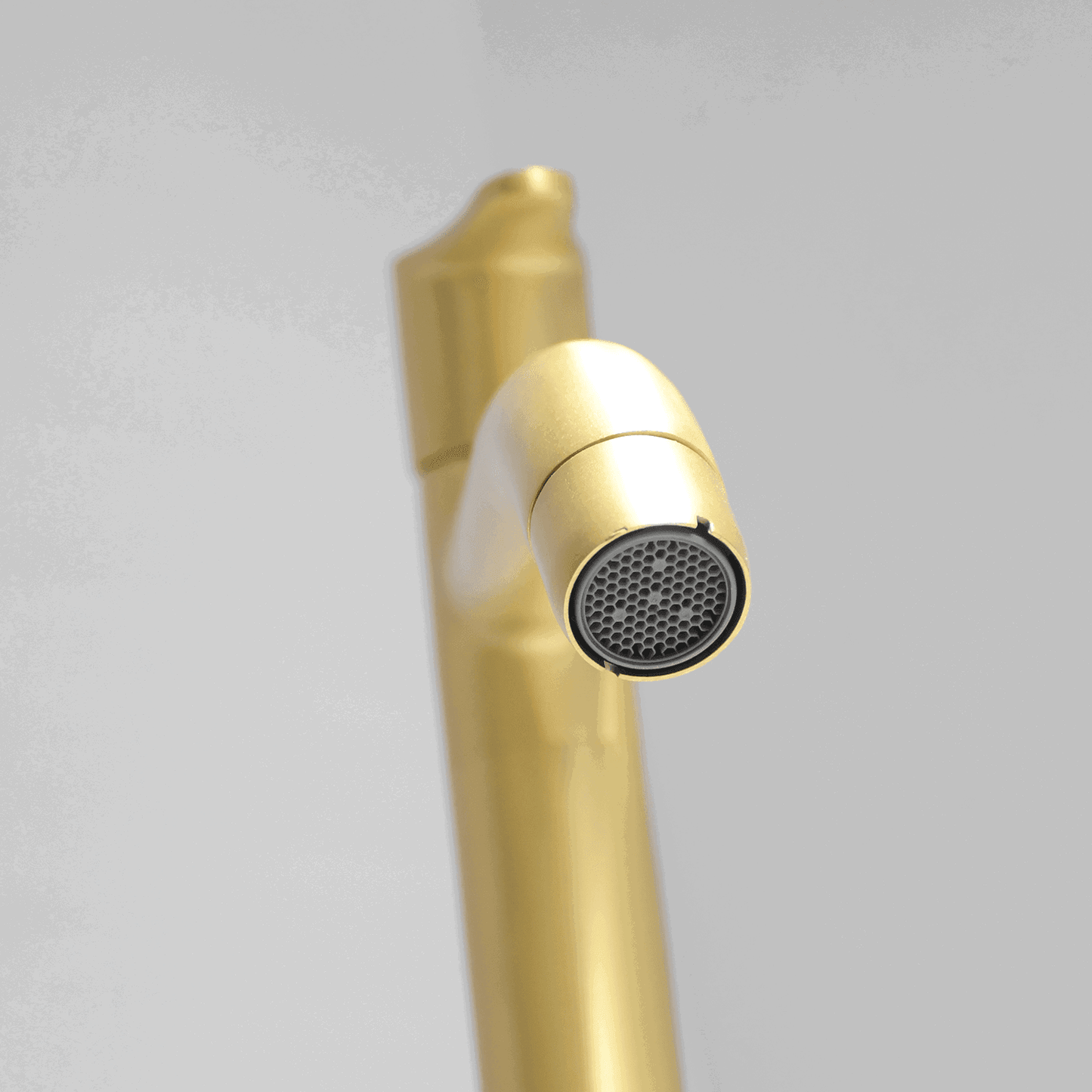 Lazzaro Brushed Extended Tall Pillar Tap - Elegant & Durable Bathroom Faucet - D&B Bathware