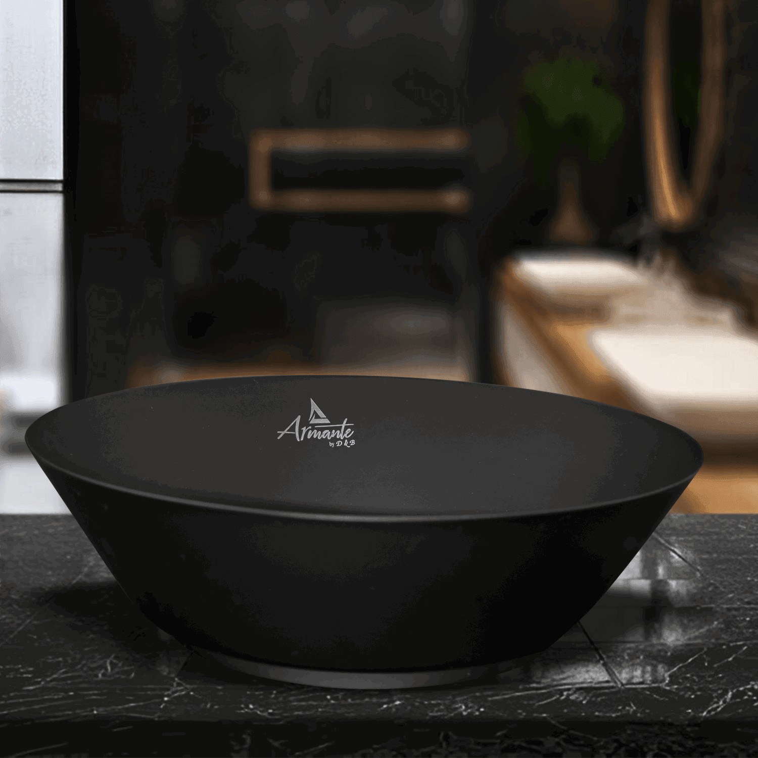 Milano Metallic Wash Basins - Beast Black | Elegant Bathroom Solutions - D&B Bathware