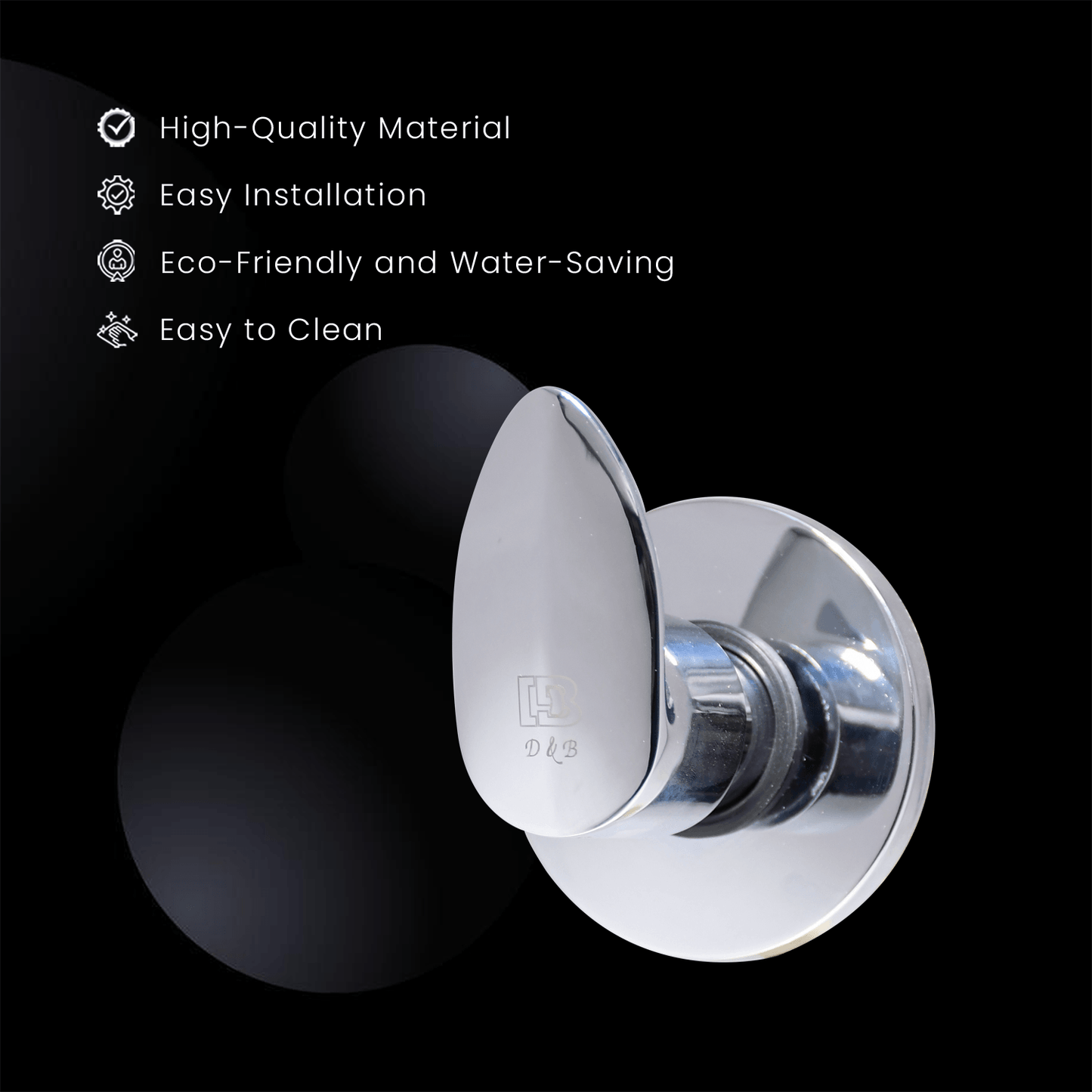 NAUTICA Concealed Upper Part - Premium Bathroom Concealed Faucet for Sleek, Modern Design - D&B Bathware
