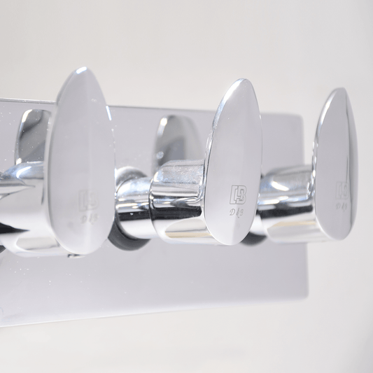 NAUTICA Hybrid Wall Mixer Upper Part - Advanced Bathroom Mixer for Tap and Shower Control - D&B Bathware