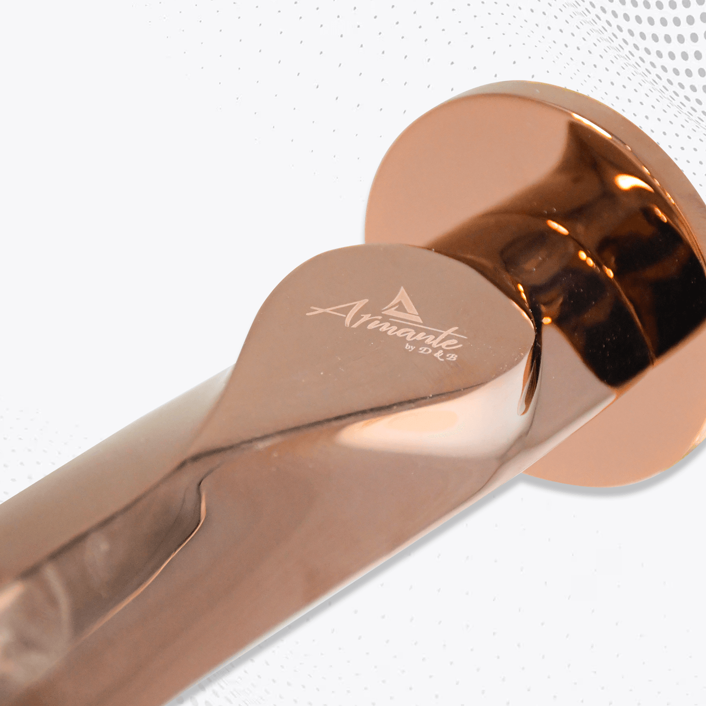Nautica Bath Spout Plain - Rose Gold | Elegant & Durable Bath Spout - D&B Bathware