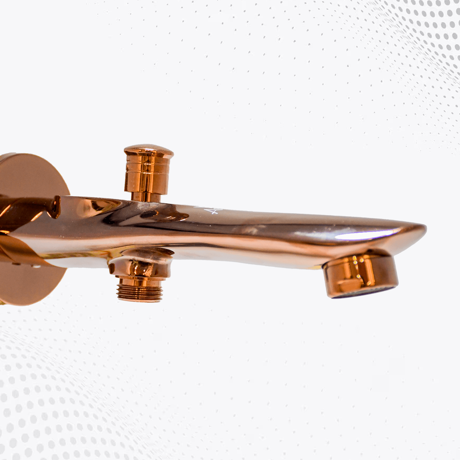 Nautica Bath Spout Tip Ton - Rose Gold | Stylish & Durable Bath Spout - D&B Bathware