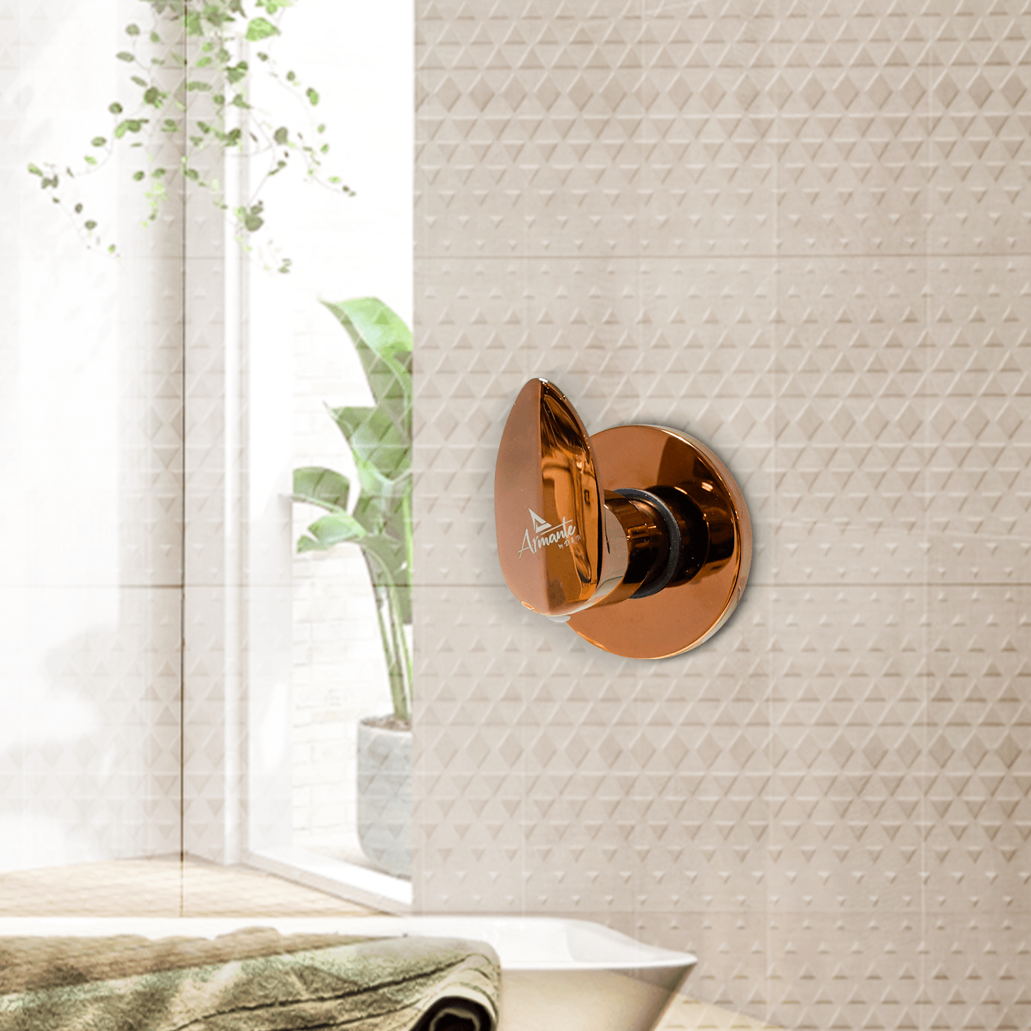 Nautica Concealed Upper Part - Rose Gold | Premium Bathroom Fixture - D&B Bathware