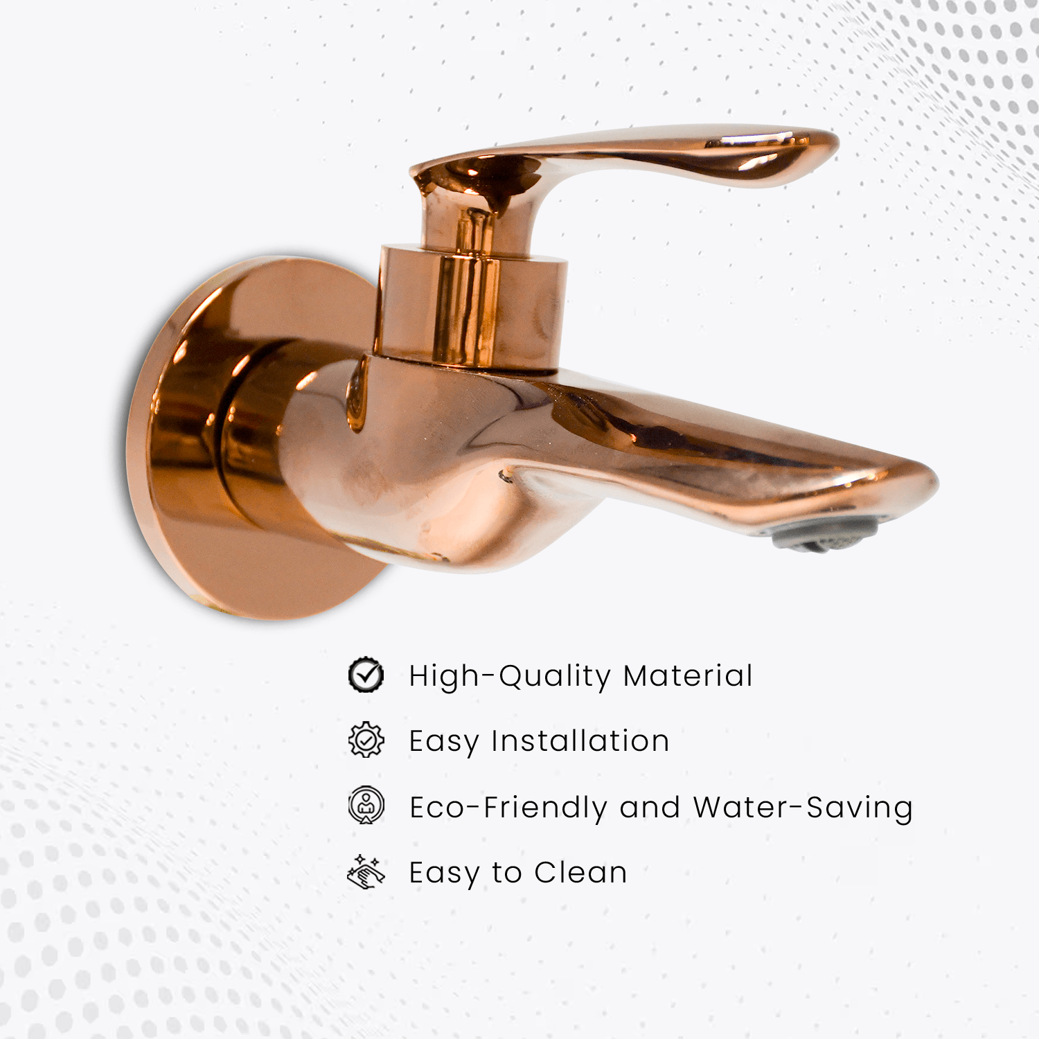 Nautica Long Body Tap - Rose Gold | Elegant & Durable Bathroom Faucet - D&B Bathware