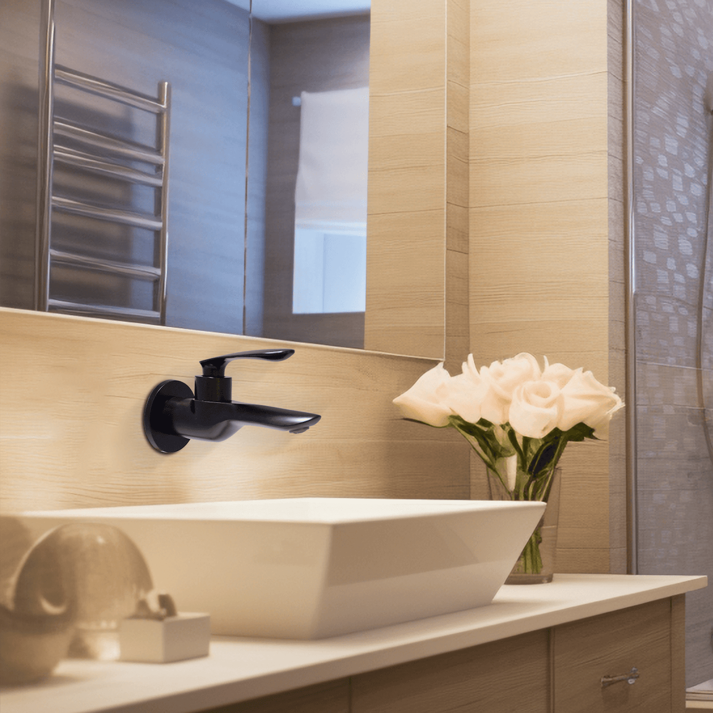 Nautica Long Body Tap | Premium Modern Bathroom Faucet - D&B Bathware