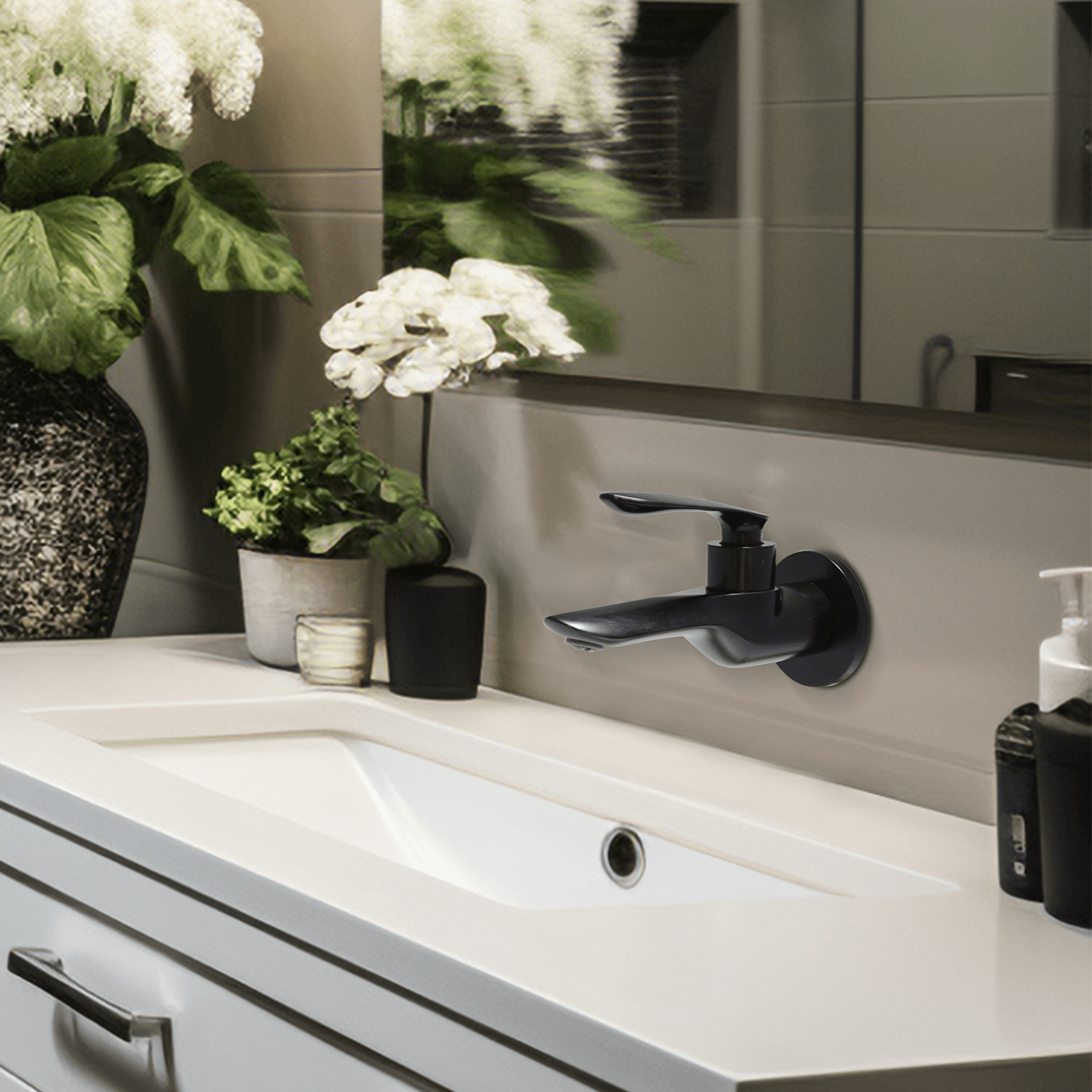 Nautica Long Body Tap | Premium Modern Bathroom Faucet - D&B Bathware
