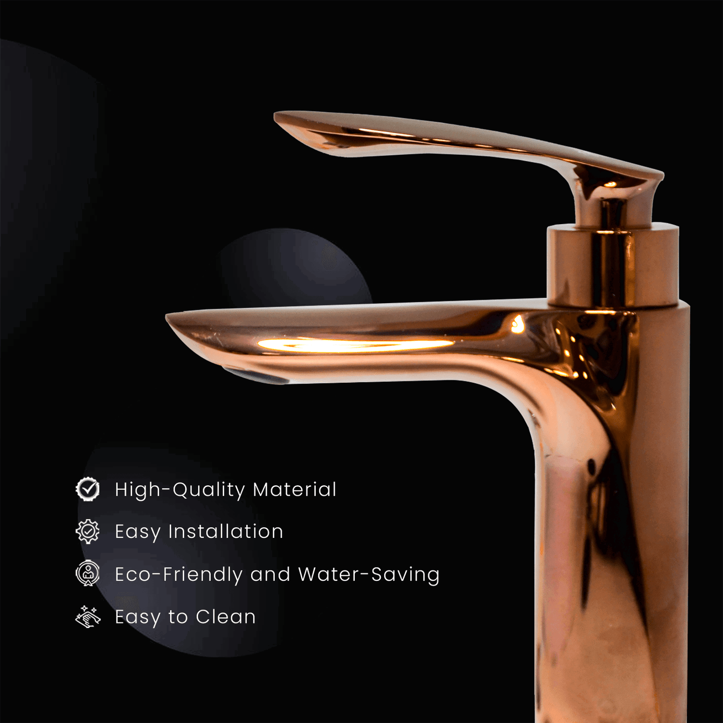 Nautica Pillar Cock - Rose Gold | Premium Bathroom Tap | DB Bathware - D&B Bathware