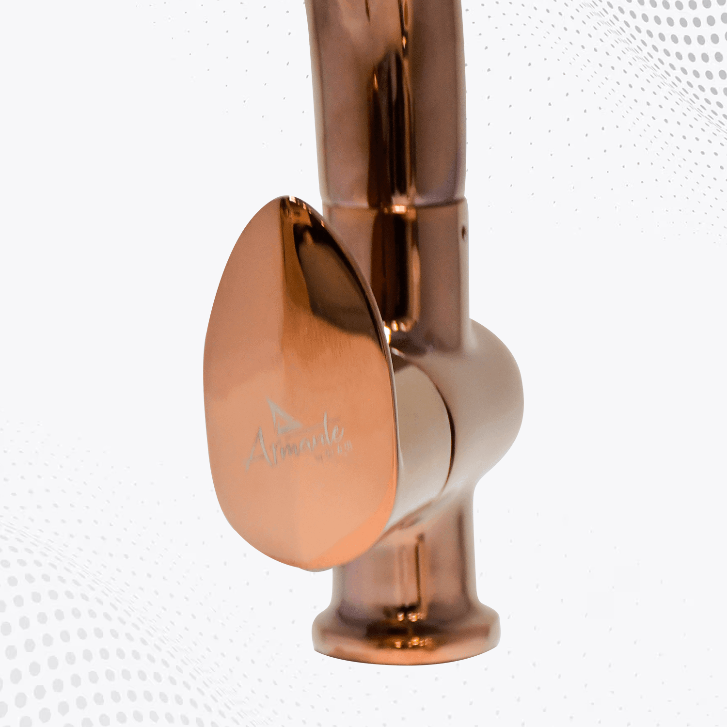 Nautica Swan Neck - Rose Gold | Elegant & Durable Bathroom Faucet - D&B Bathware