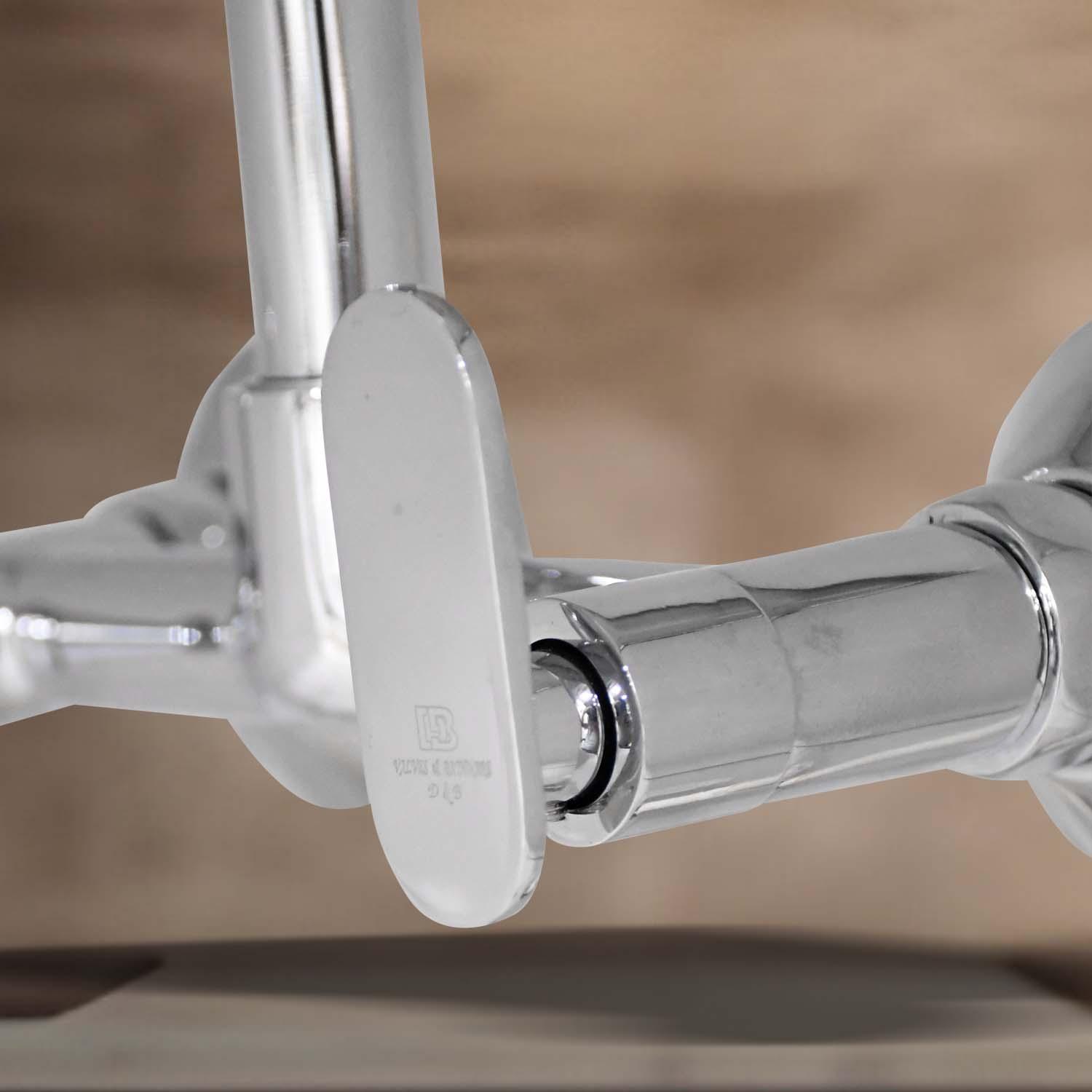 OLIVIA Brass Kitchen Sink Mixer 2 Handle Tap For Bathroom and Kitchen Complete - D&B Bathware