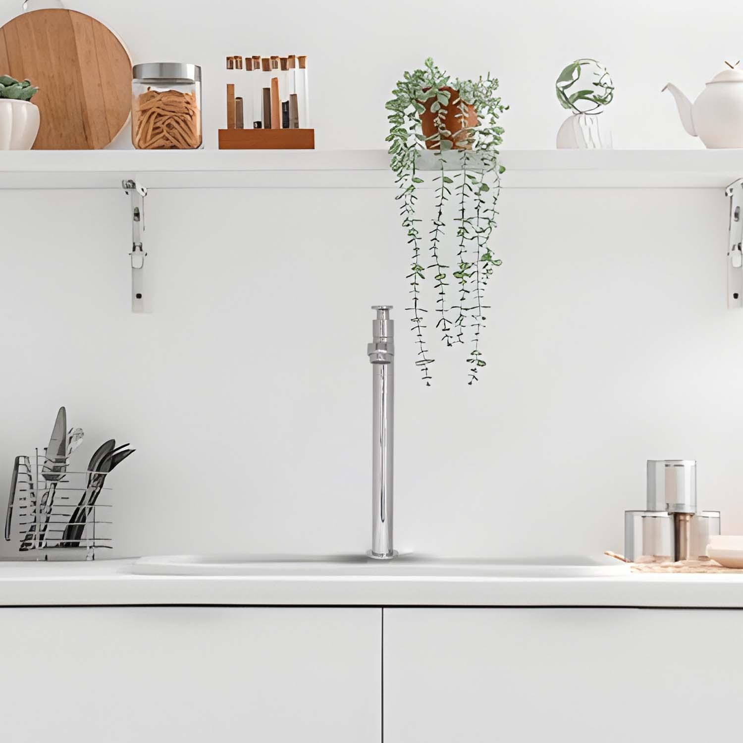 OLIVIA EXTENDED TALL PILLAR TAP - D&B Bathware