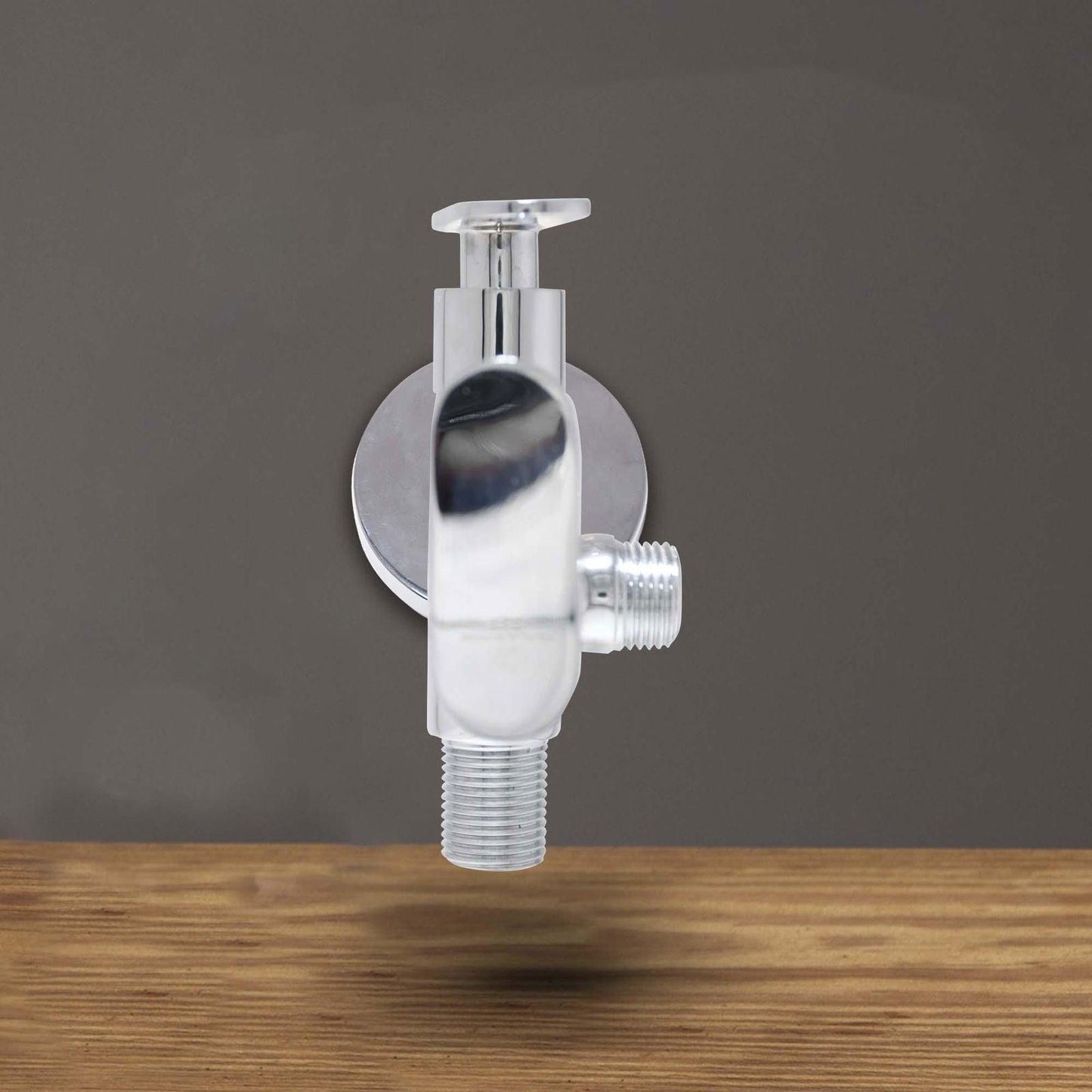 OLIVIA Premium Brass 2 Way Angle Valve Tap with Flange for Bathroom & Kitchen - D&B Bathware