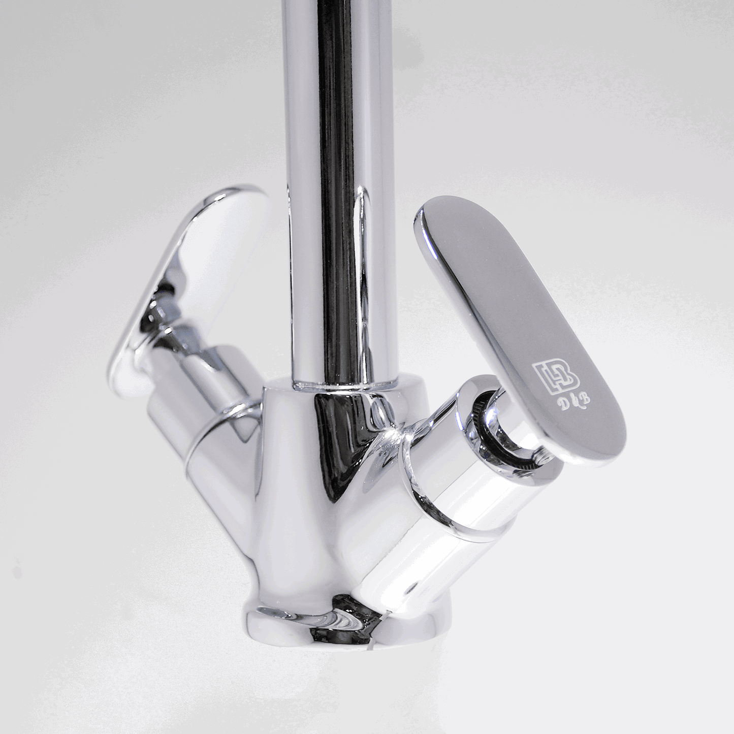 Olivia Center Hole Basin Mixer Ideal Tap for Kitchen & Bathroom with Brass Legs Connector Faucet Set - D&B Bathware